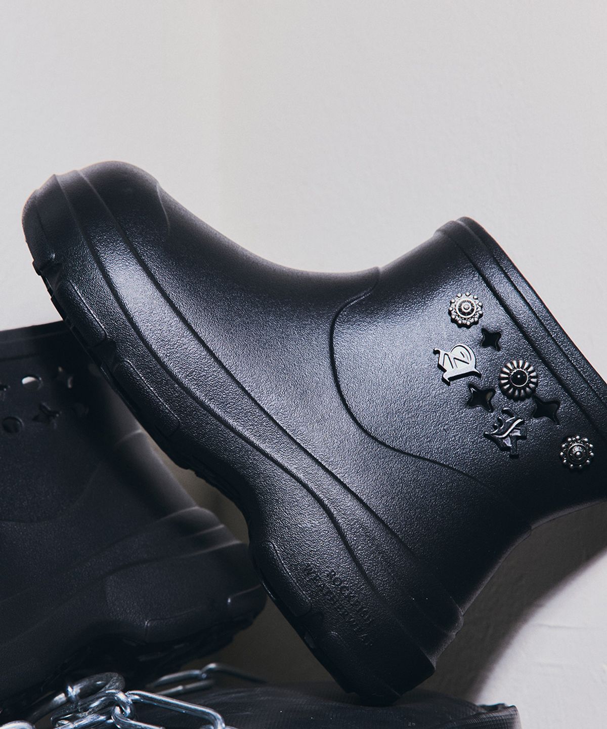 락피쉬웨더웨어(ROCKFISH WEATHERWEAR) [× AAKAM] HAYDEN BOOTS - BLACK