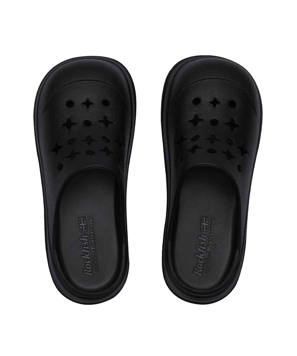 락피쉬웨더웨어(ROCKFISH WEATHERWEAR) [× AAKAM] HAYDEN CLOG - BLACK