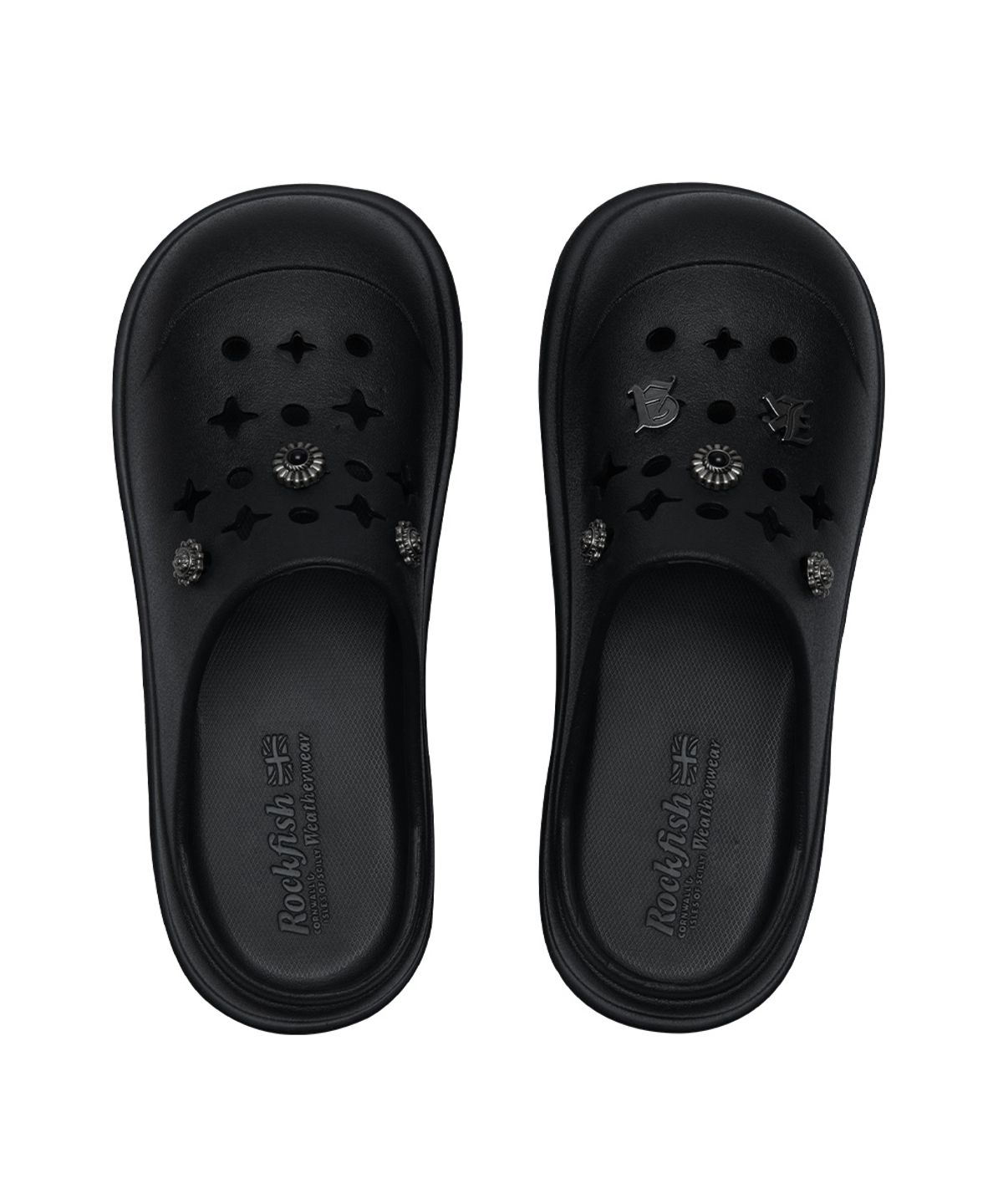 락피쉬웨더웨어(ROCKFISH WEATHERWEAR) [× AAKAM] HAYDEN CLOG - BLACK