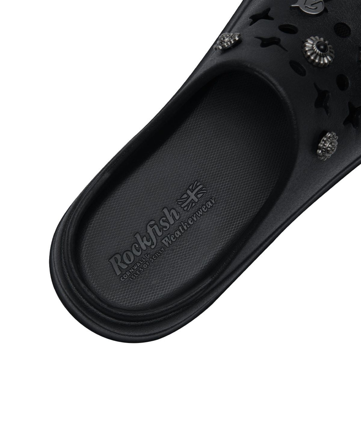 락피쉬웨더웨어(ROCKFISH WEATHERWEAR) [× AAKAM] HAYDEN CLOG - BLACK