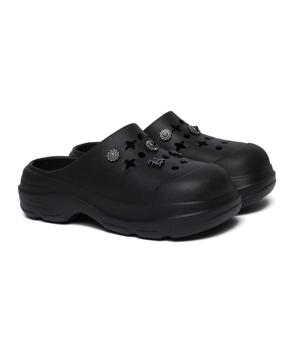 락피쉬웨더웨어(ROCKFISH WEATHERWEAR) [× AAKAM] HAYDEN CLOG - BLACK