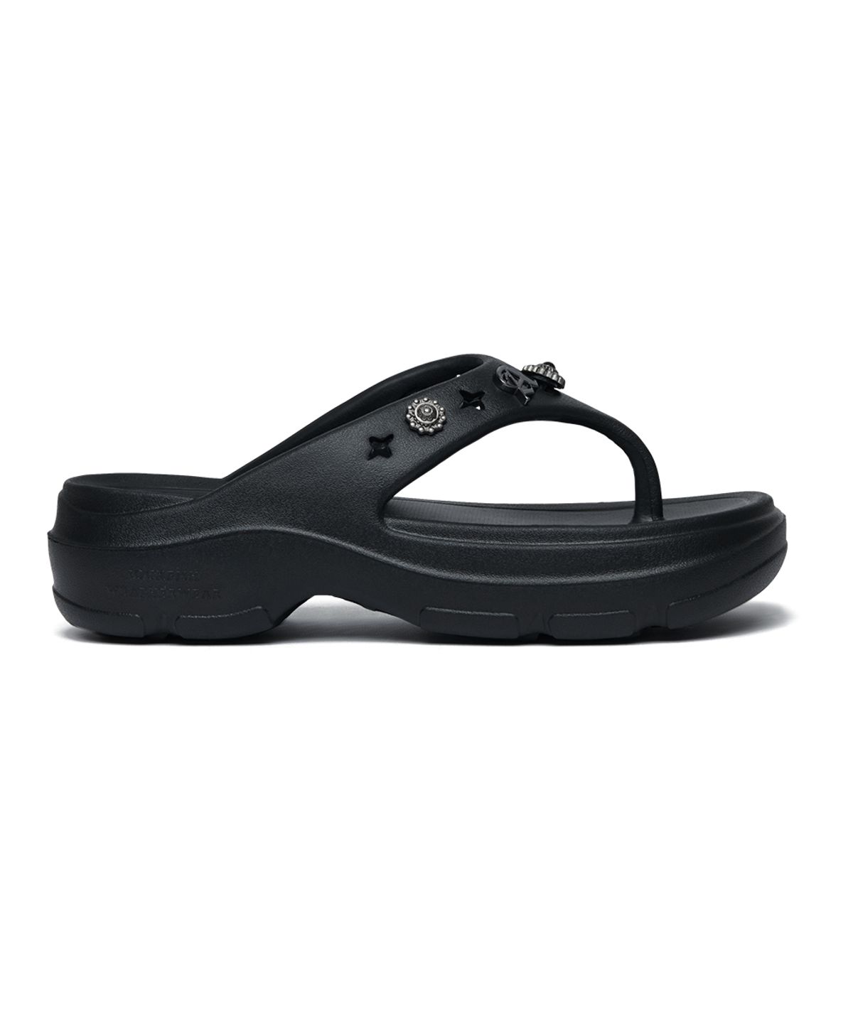 락피쉬웨더웨어(ROCKFISH WEATHERWEAR) [× AAKAM] HAYDEN FLIPFLOP - BLACK