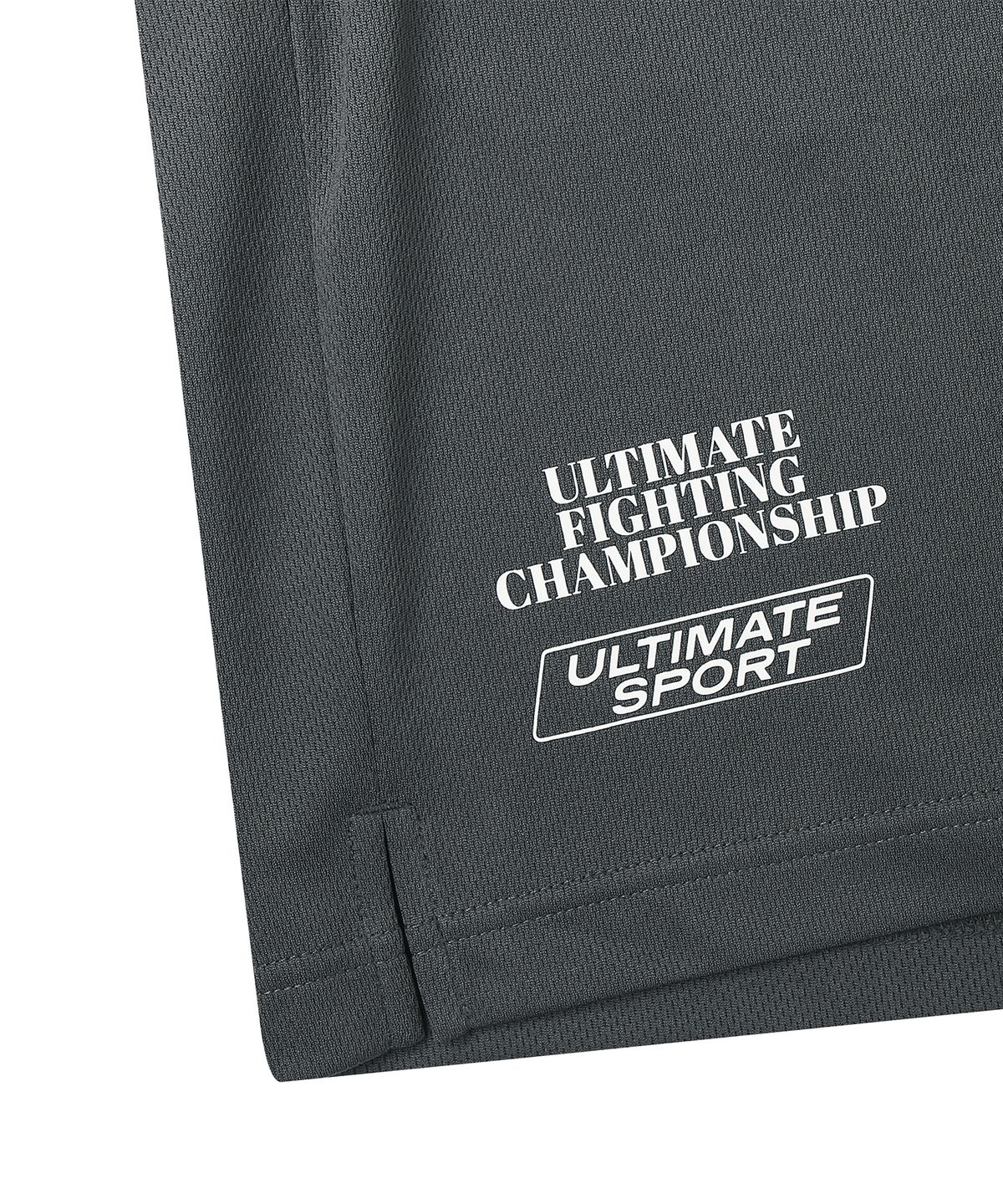 유에프씨 스포츠(UFC SPORT) UFC 스폰 릴렉스핏 쇼츠 차콜 U4TPX2306CH