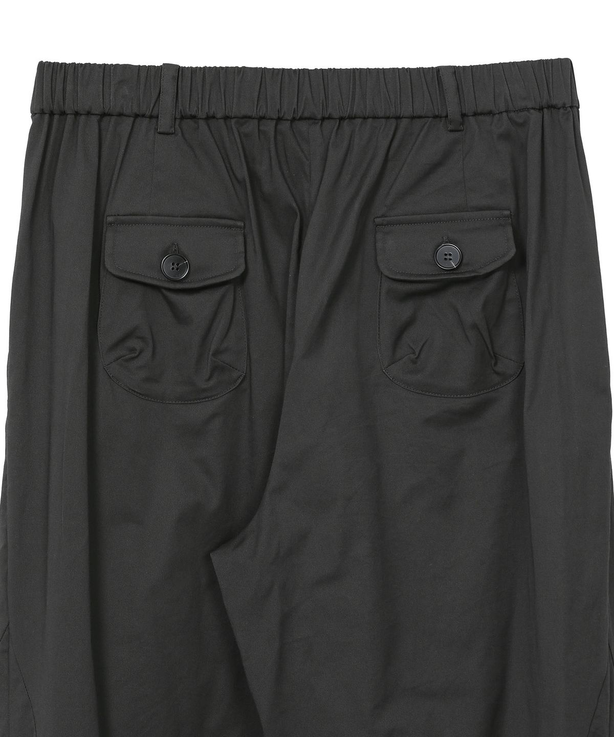 하나히(HANAHI) Side shirring pocket wide pants GREY