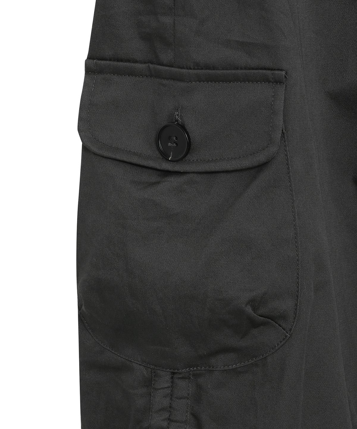 하나히(HANAHI) Side shirring pocket wide pants GREY
