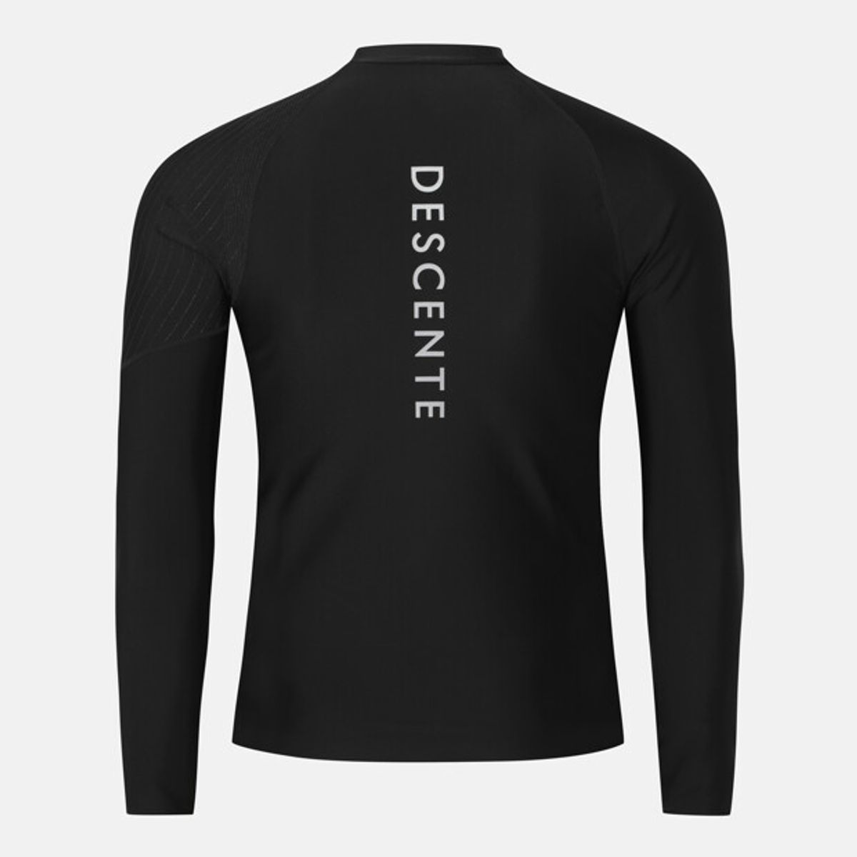 데상트(DESCENTE) 스피릿 긴팔 래쉬가드 블랙 SR223ETL51