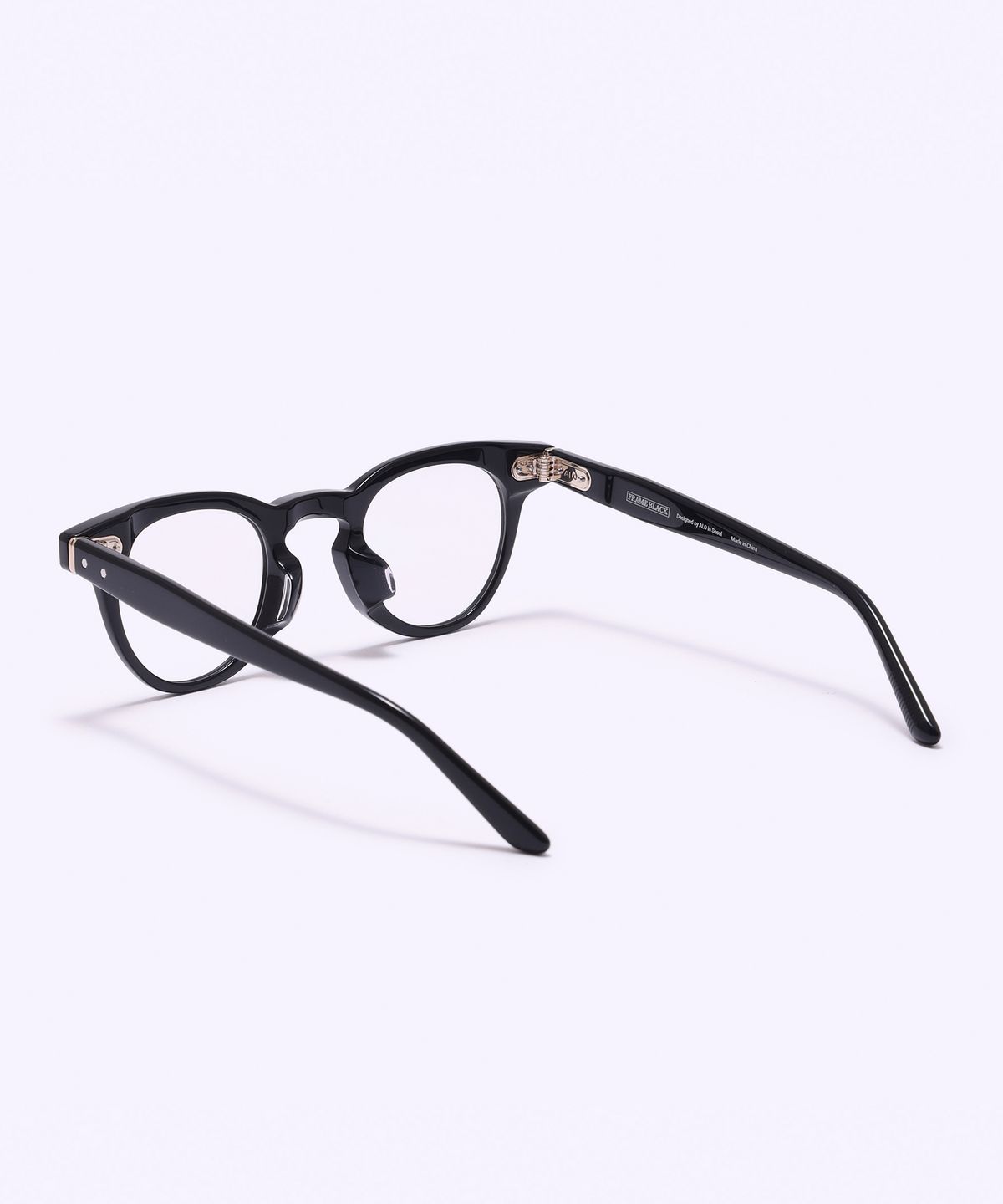 알로아이웨어(ALO EYEWEAR) [FRAME BLACK] FBG7601 0909G 아세테이트 블랙 안경테 블루라이트 렌즈 선택
