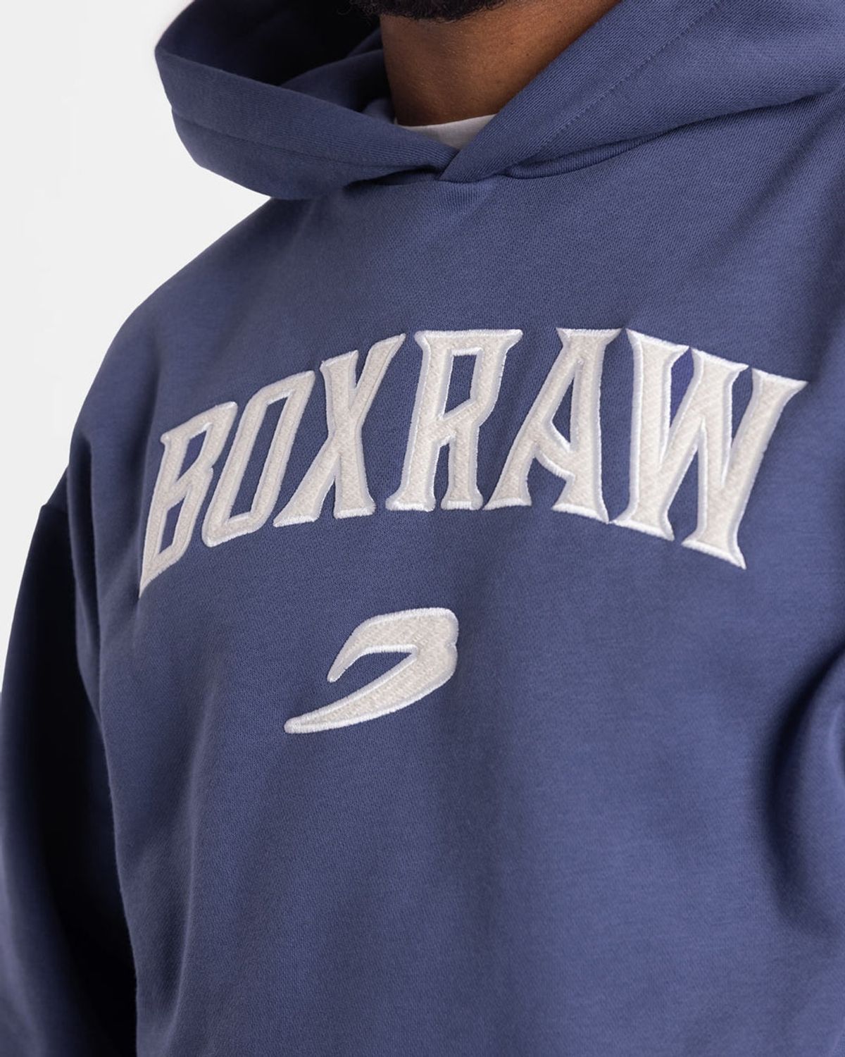 복스로(BOXRAW) 이스트 스트리트 후디 - 남성 M BXRW-U-ESHD [스텔스 네이비]