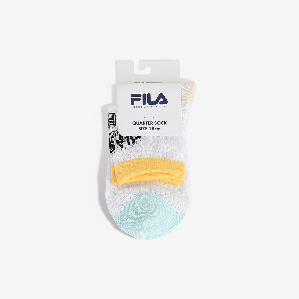 휠라 키즈(FILA KIDS) 메쉬 중목 양말