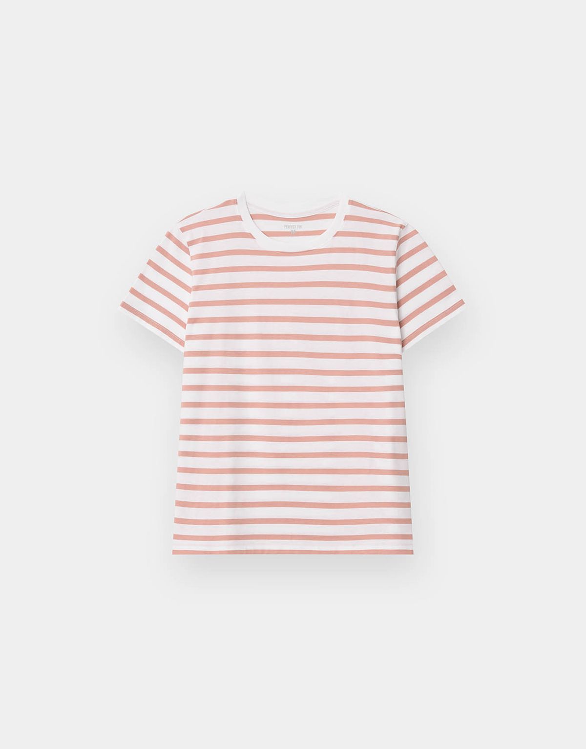 지오다노(GIORDANO) 퍼펙트 크루넥 스트라이프 반팔티 326518 [8color]