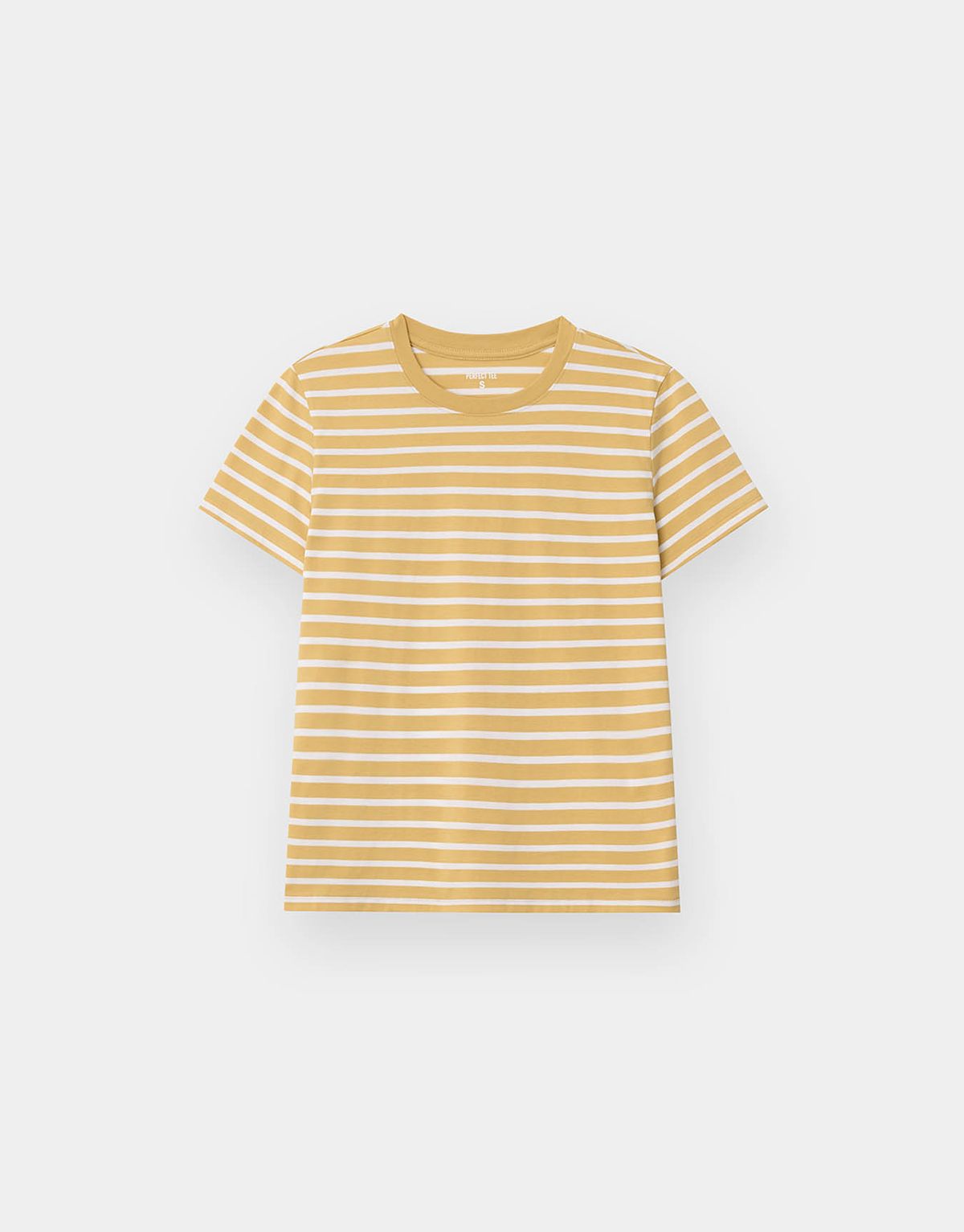지오다노(GIORDANO) 퍼펙트 크루넥 스트라이프 반팔티 326518 [8color]
