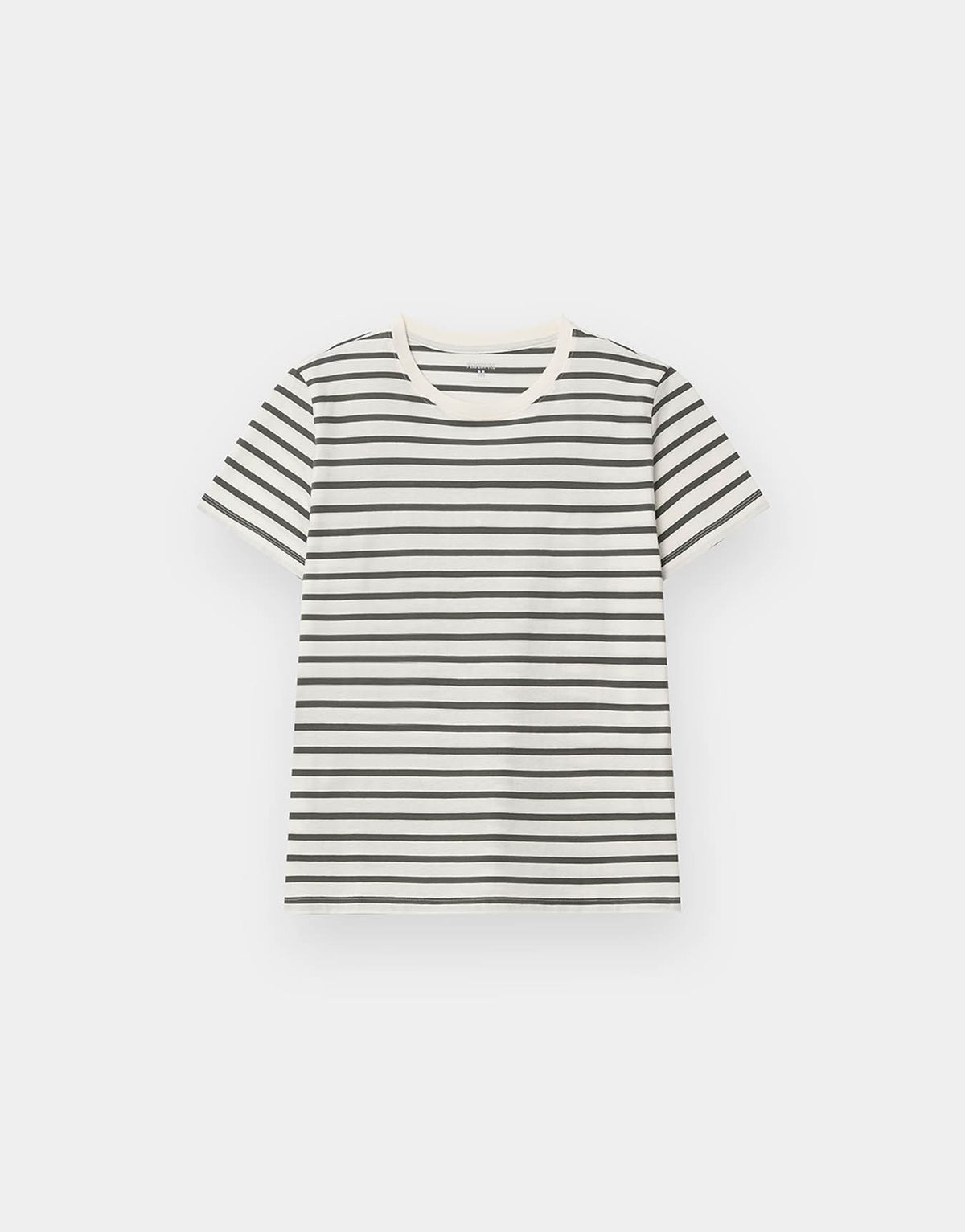 지오다노(GIORDANO) 퍼펙트 크루넥 스트라이프 반팔티 326518 [8color]