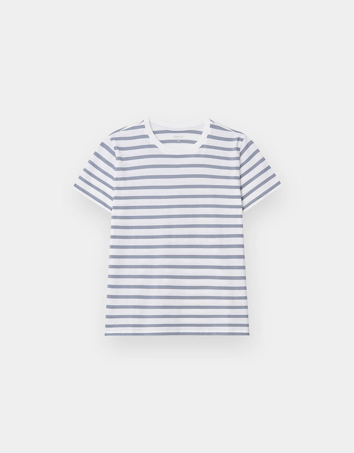 지오다노(GIORDANO) 퍼펙트 크루넥 스트라이프 반팔티 326518 [8color]