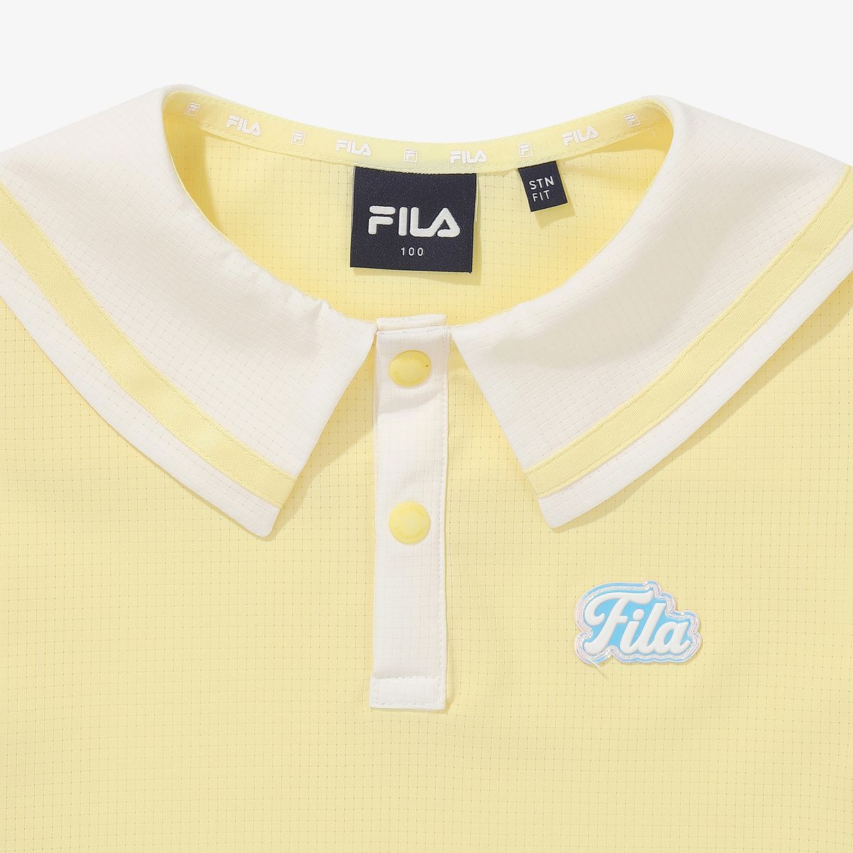 휠라 키즈(FILA KIDS) 세일러 우븐 원피스