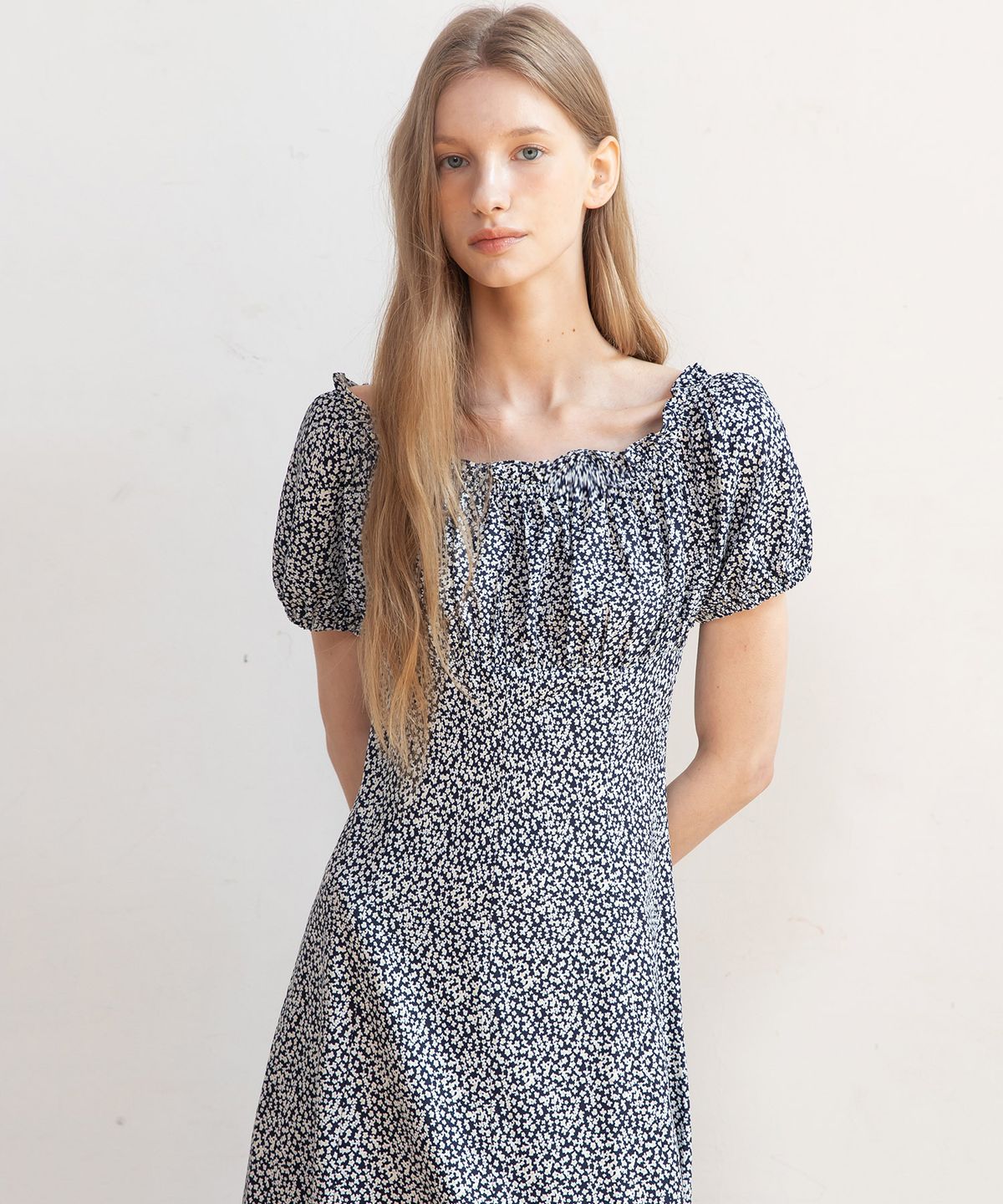 제이마크뉴욕(JMARKNEWYORK) Flower smocking dress_2color