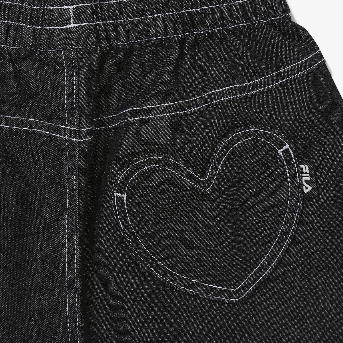 휠라 키즈(FILA KIDS) 하트포인트 여아 쇼츠