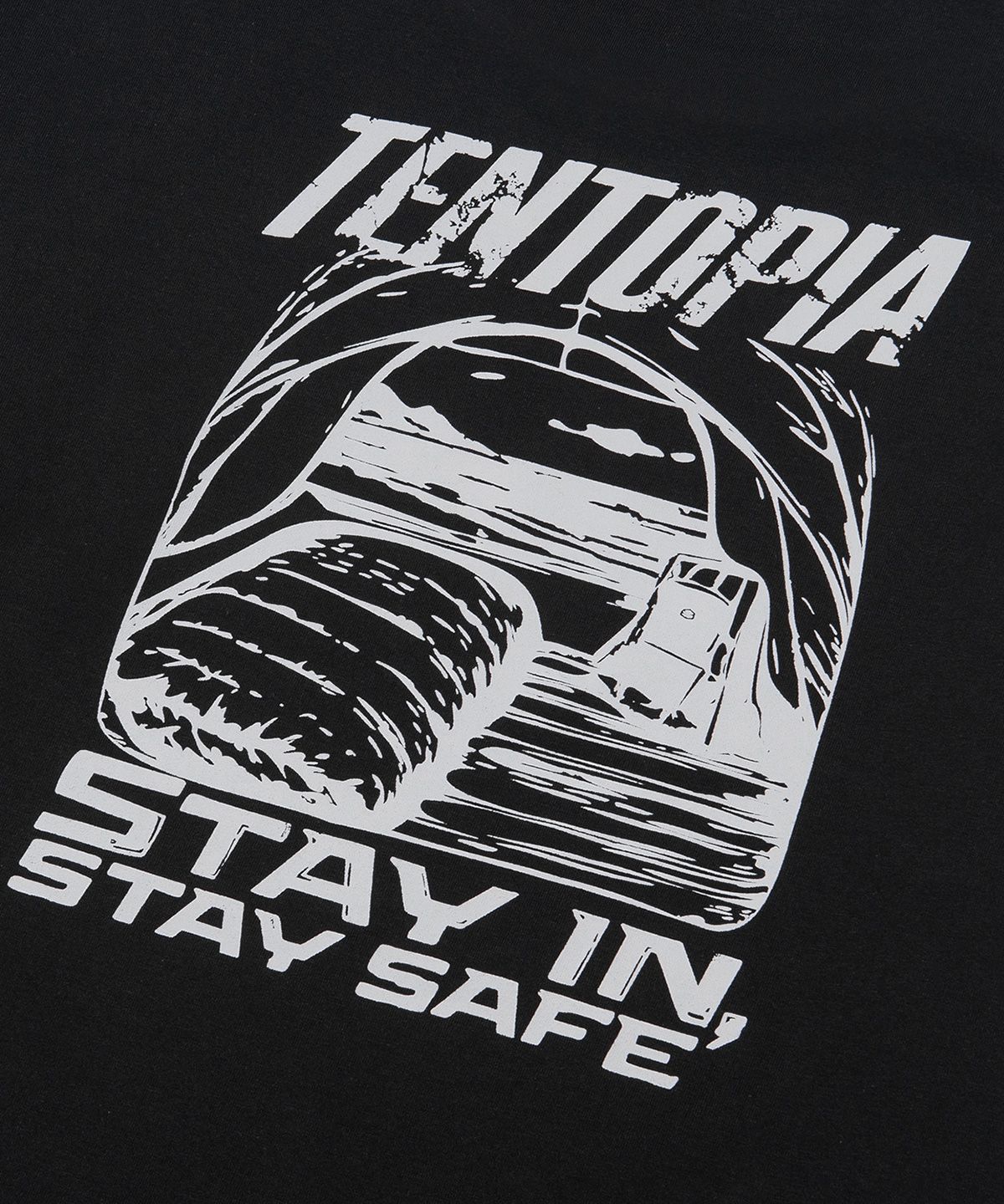 제로그램(ZEROGRAM) TENTOPIA Sorona 멀티그래픽 긴팔 티셔츠