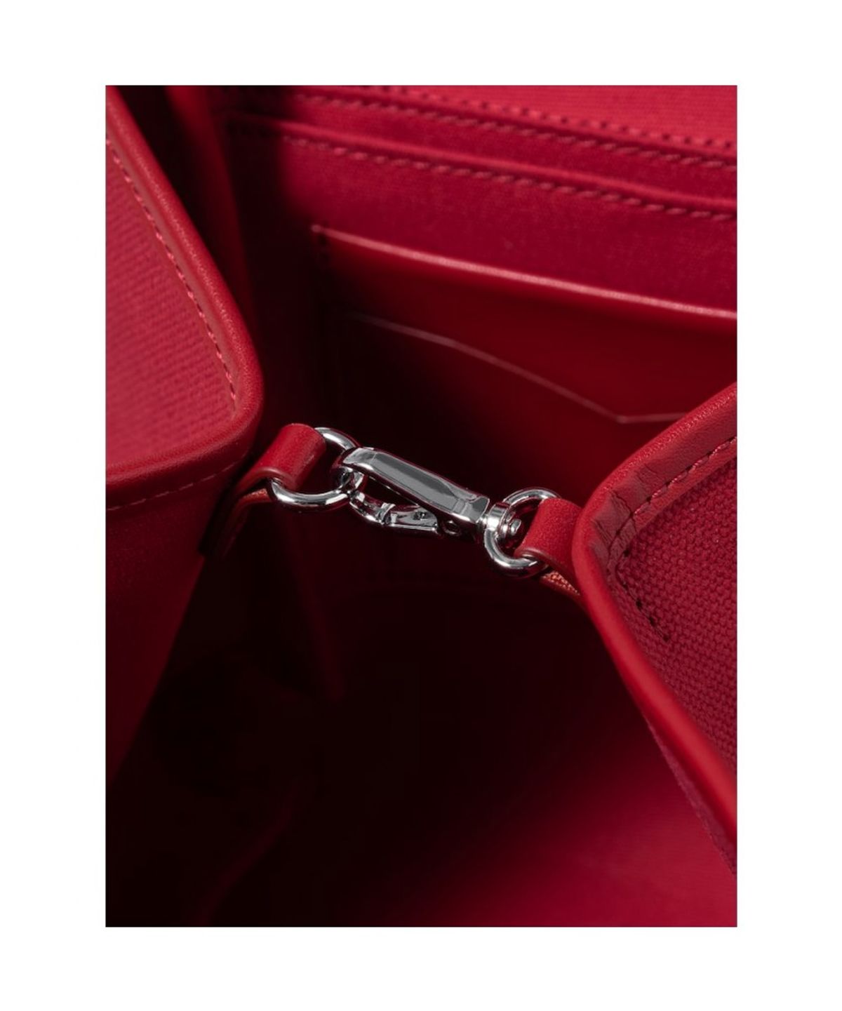 빈폴 액세서리(BEANPOLE ACCESSORY) 베러 캔버스 스몰 토트백  레드