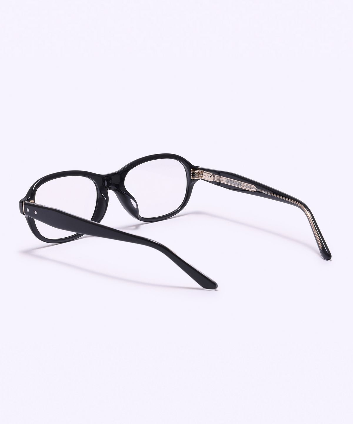 알로아이웨어(ALO EYEWEAR) [FRAME BLACK] FBG7602 0920G 아세테이트 블랙 안경테 블루라이트 렌즈 선택