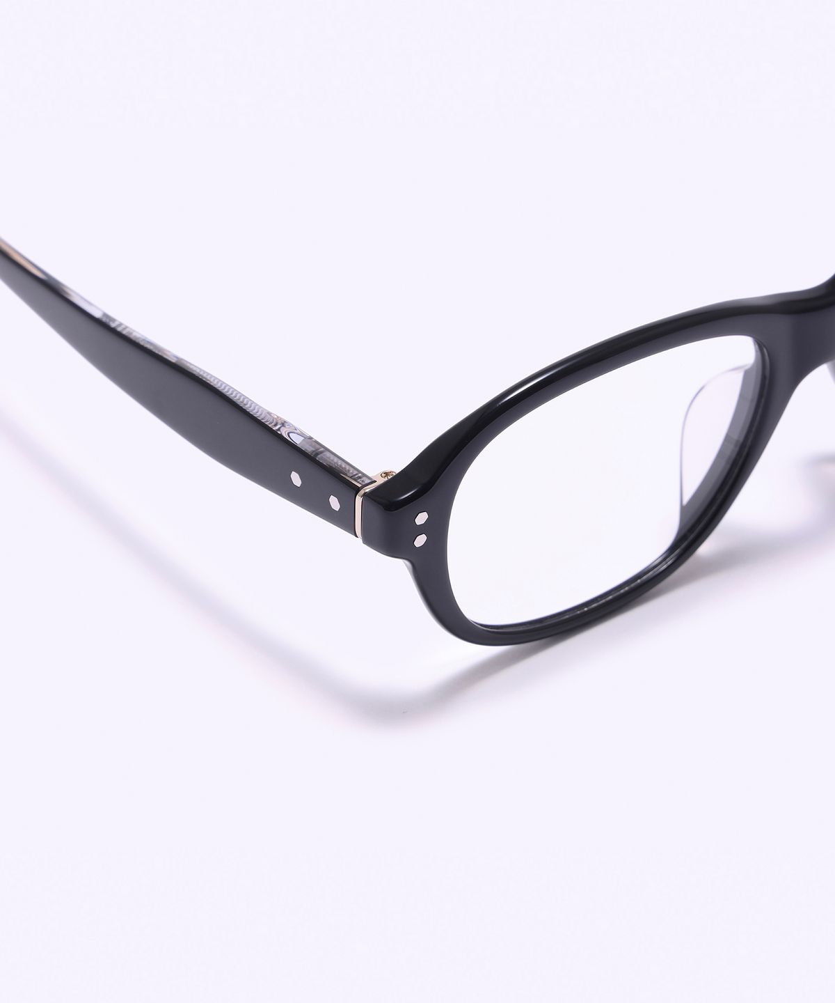 알로아이웨어(ALO EYEWEAR) [FRAME BLACK] FBG7602 0920G 아세테이트 블랙 안경테 블루라이트 렌즈 선택