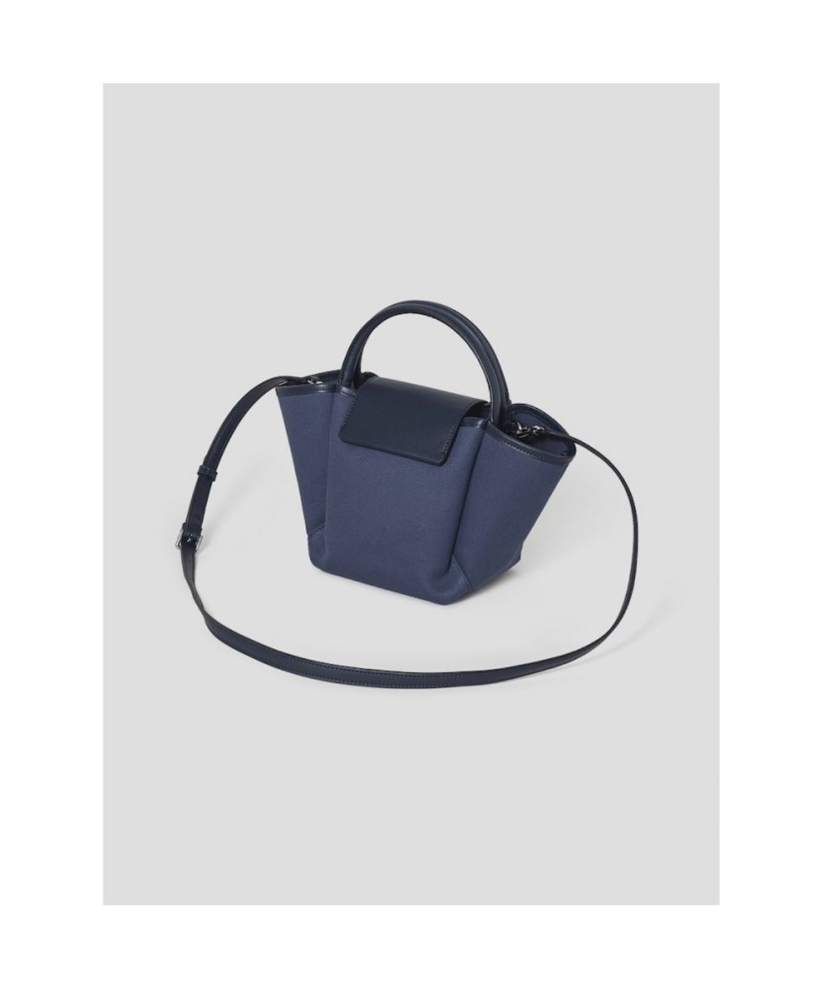빈폴 액세서리(BEANPOLE ACCESSORY) 베러 캔버스 스몰 토트백  네이비
