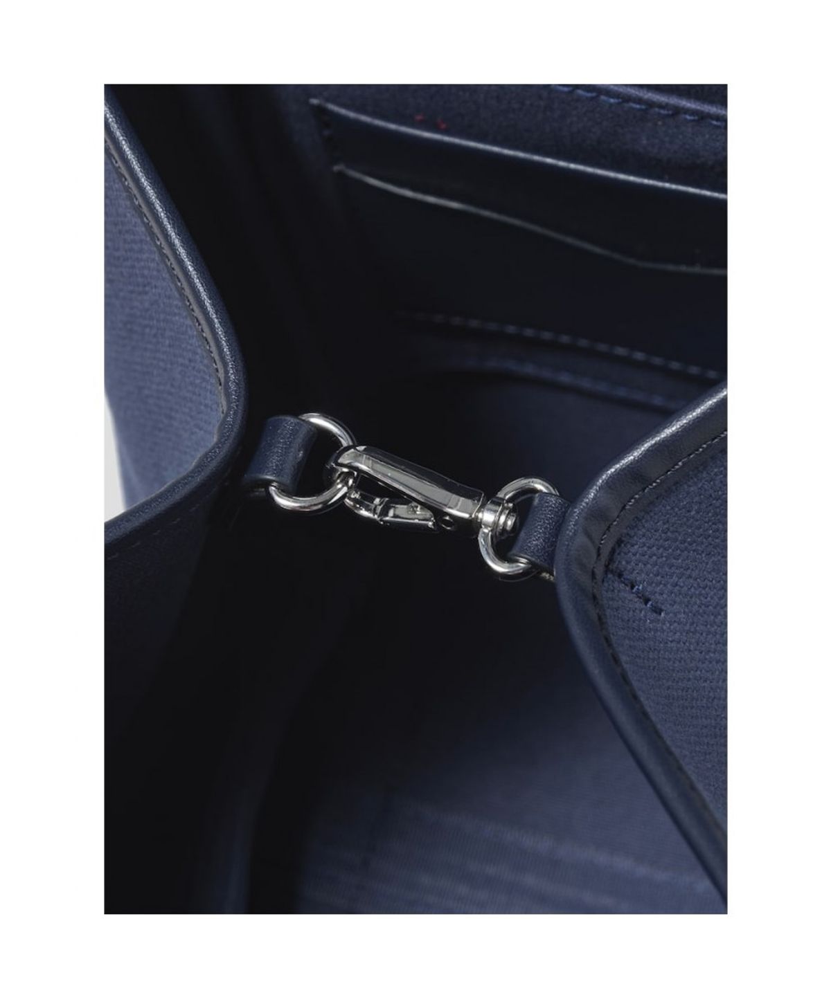 빈폴 액세서리(BEANPOLE ACCESSORY) 베러 캔버스 스몰 토트백  네이비