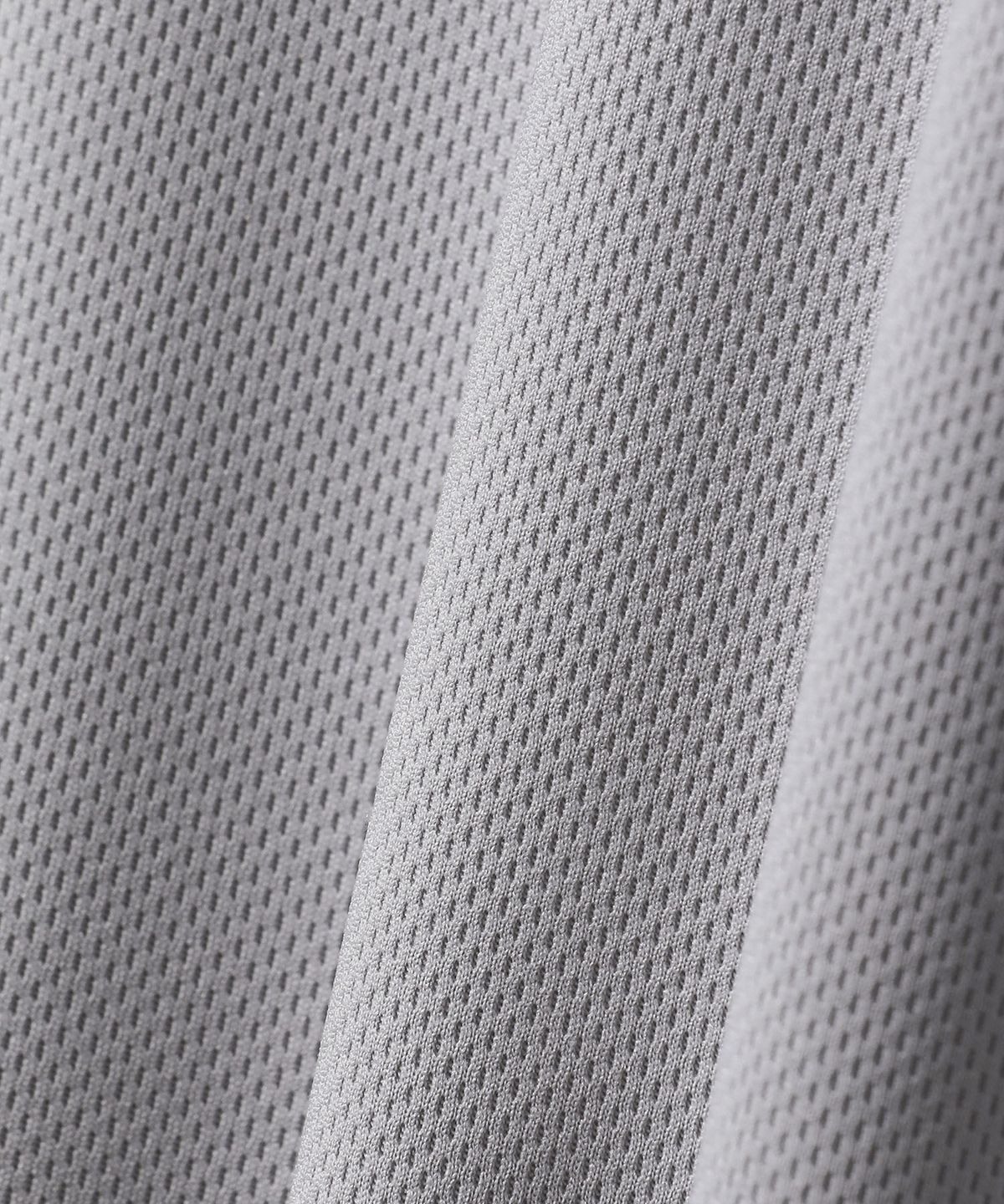 하나히(HANAHI) Polka dot round collar tee GREY