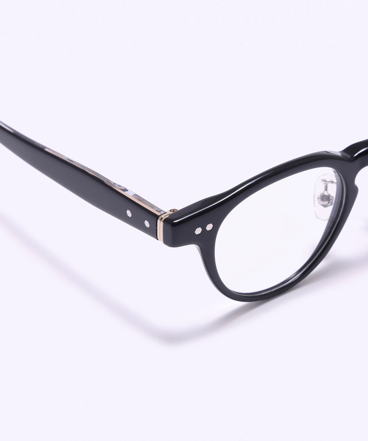 알로아이웨어(ALO EYEWEAR) [FRAME BLACK] FBG7603 0920G 아세테이트 블랙 안경테 블루라이트 렌즈 선택