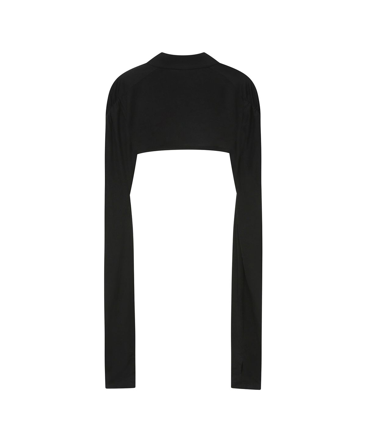 하나히(HANAHI) Shirred bolero BLACK