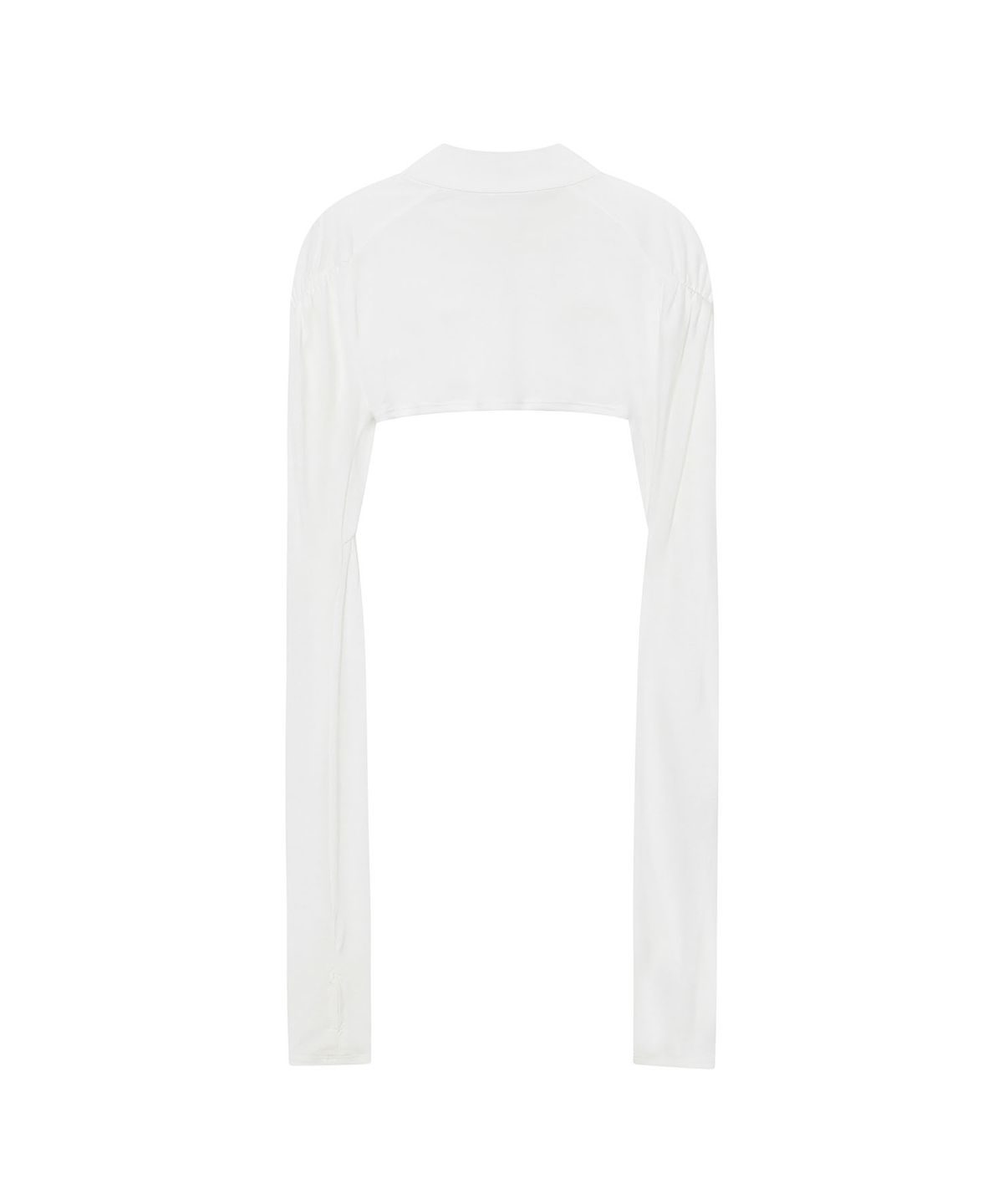 하나히(HANAHI) Shirred bolero WHITE