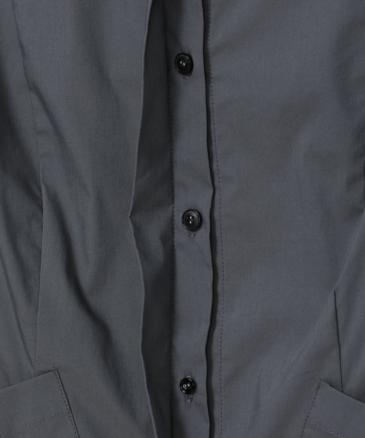하나히(HANAHI) Under pocket half shirts GREY