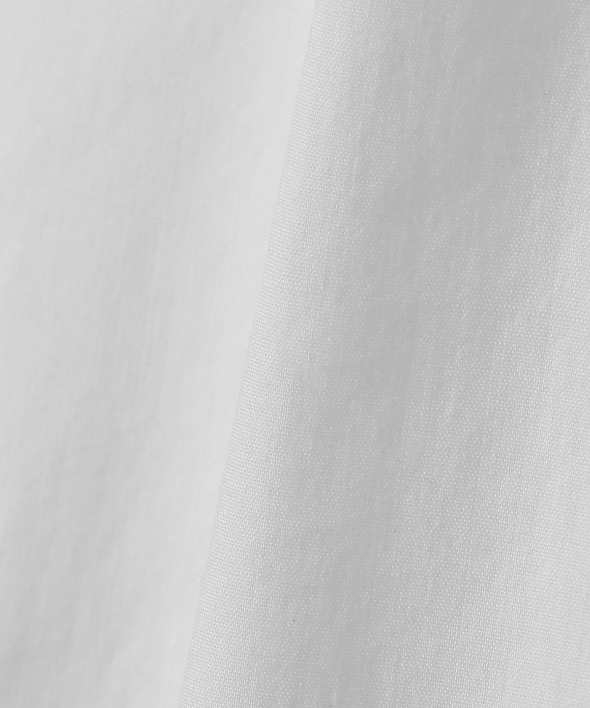 하나히(HANAHI) Under pocket half shirts WHITE