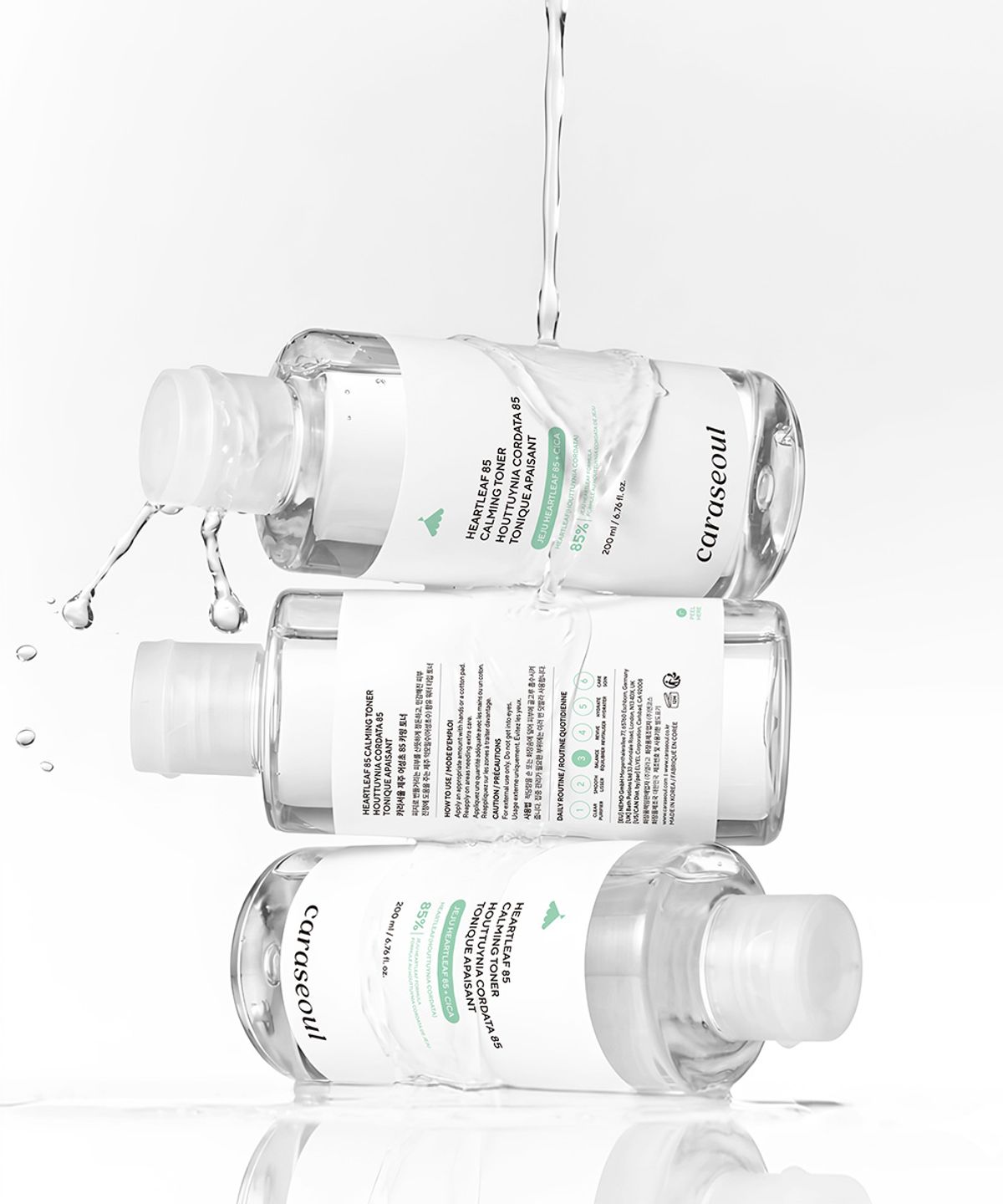 카라서울(CARASEOUL) 제주 어성초 85 카밍 토너 200ml