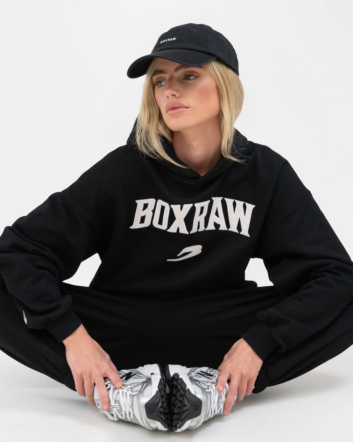 복스로(BOXRAW) 이스트 스트리트 후디 - 여성 W BXRW-U-ESHD-W [블랙]