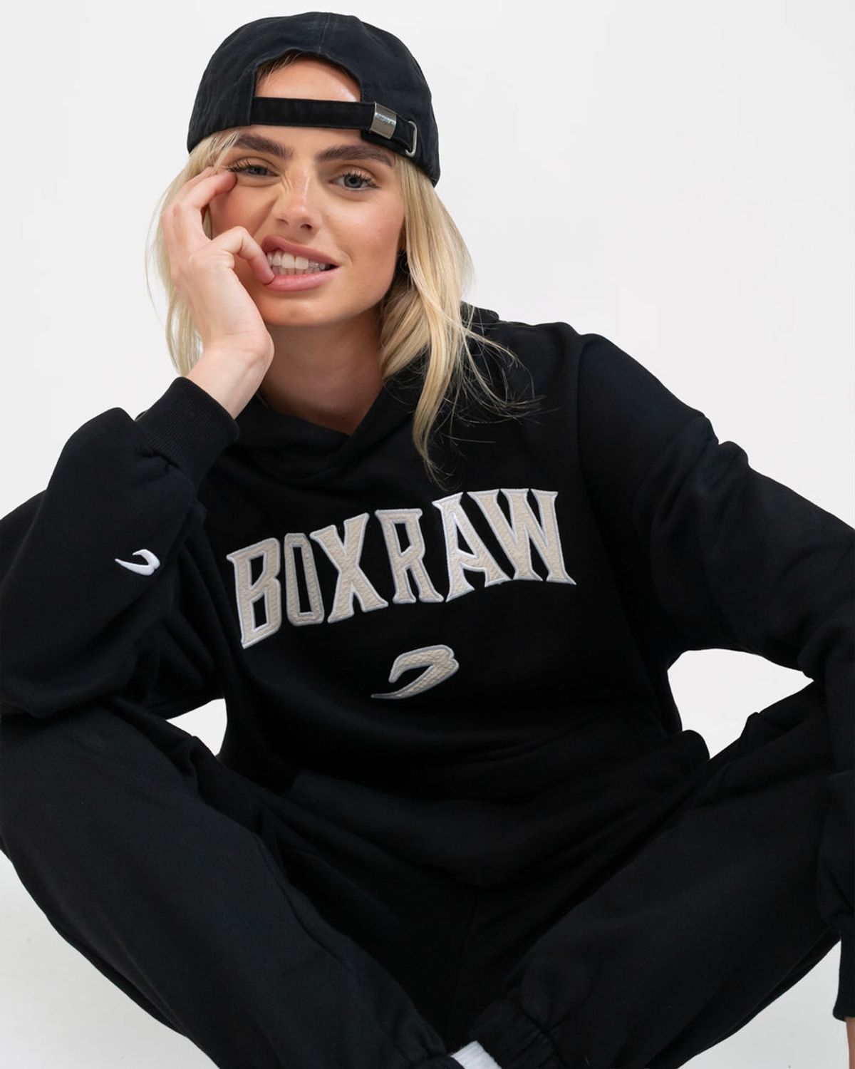 복스로(BOXRAW) 이스트 스트리트 후디 - 여성 W BXRW-U-ESHD-W [블랙]