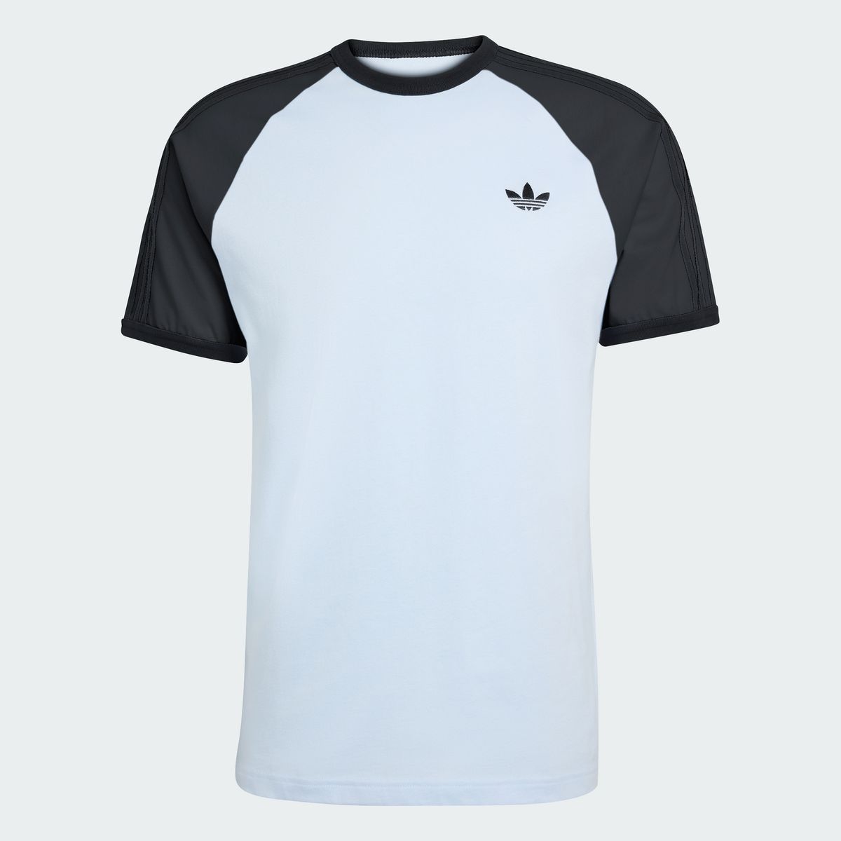 아디다스(ADIDAS) 3-스트라이프 티셔츠 - 크리스탈스카이 / KE2423