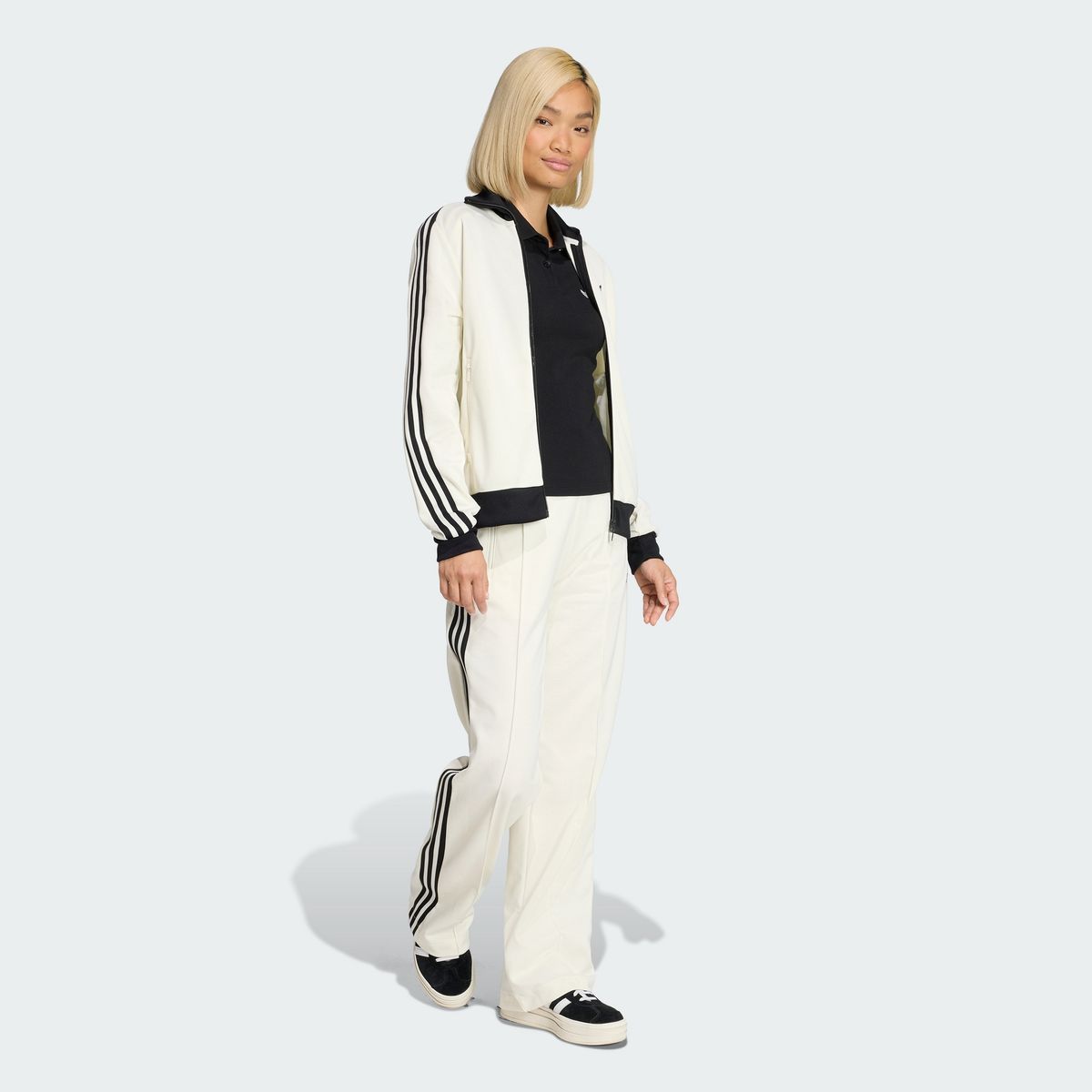 아디다스(ADIDAS) 3-스트라이프 폴로 - 블랙:화이트 / KD7974