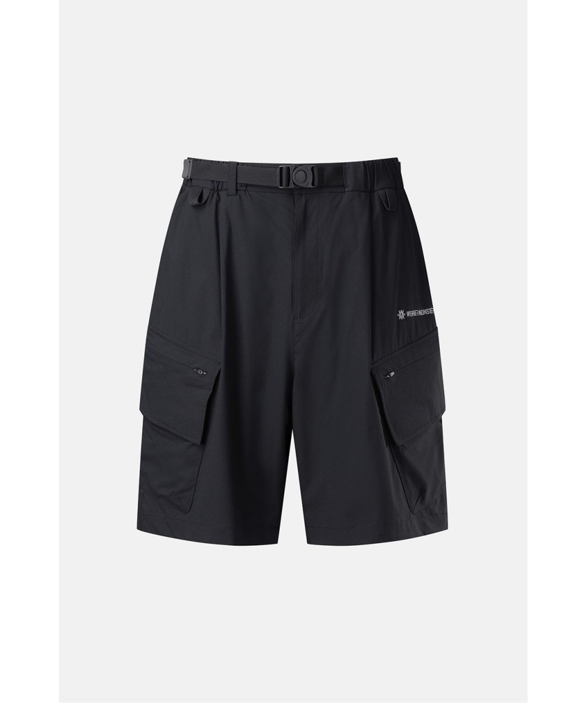 코오롱스포츠(KOLON SPORT) WM 남성 유틸리티 스트레치 립스탑 카고 쇼츠 8GPOM26201BLK