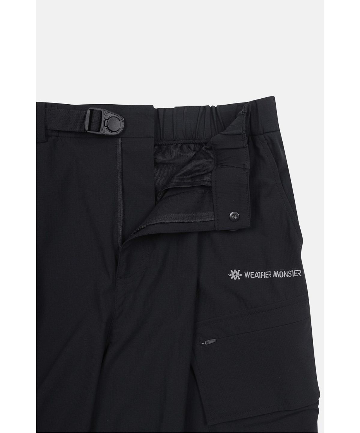 코오롱스포츠(KOLON SPORT) WM 남성 유틸리티 스트레치 립스탑 카고 쇼츠 8GPOM26201BLK