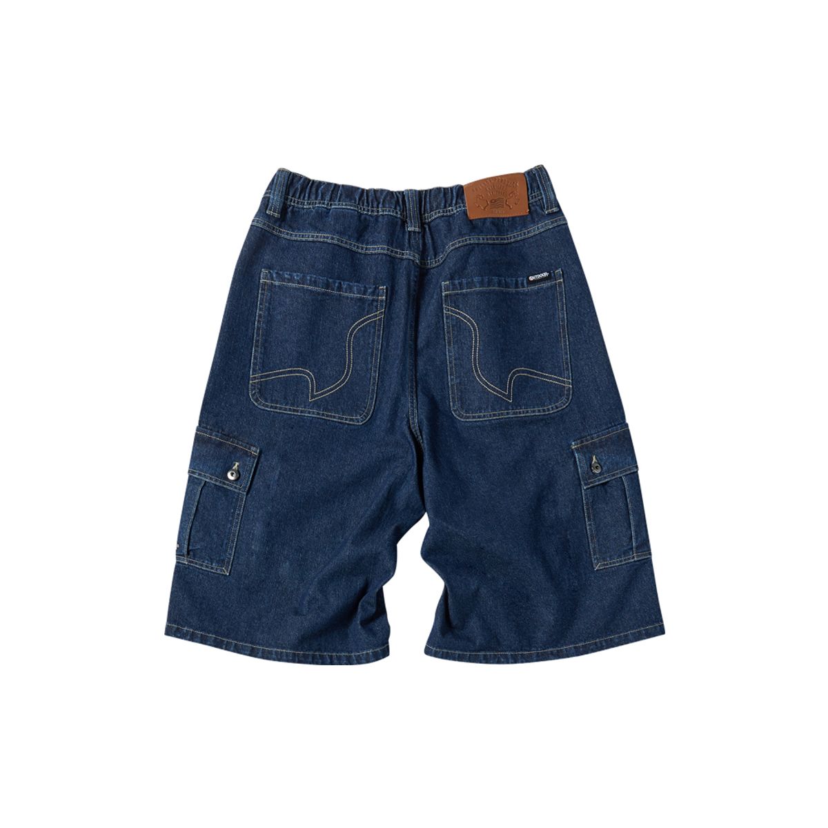 아웃도어 프로덕츠(OUTDOOR PRODUCTS) 버뮤다 데님 카고 숏츠 (인디고블루)