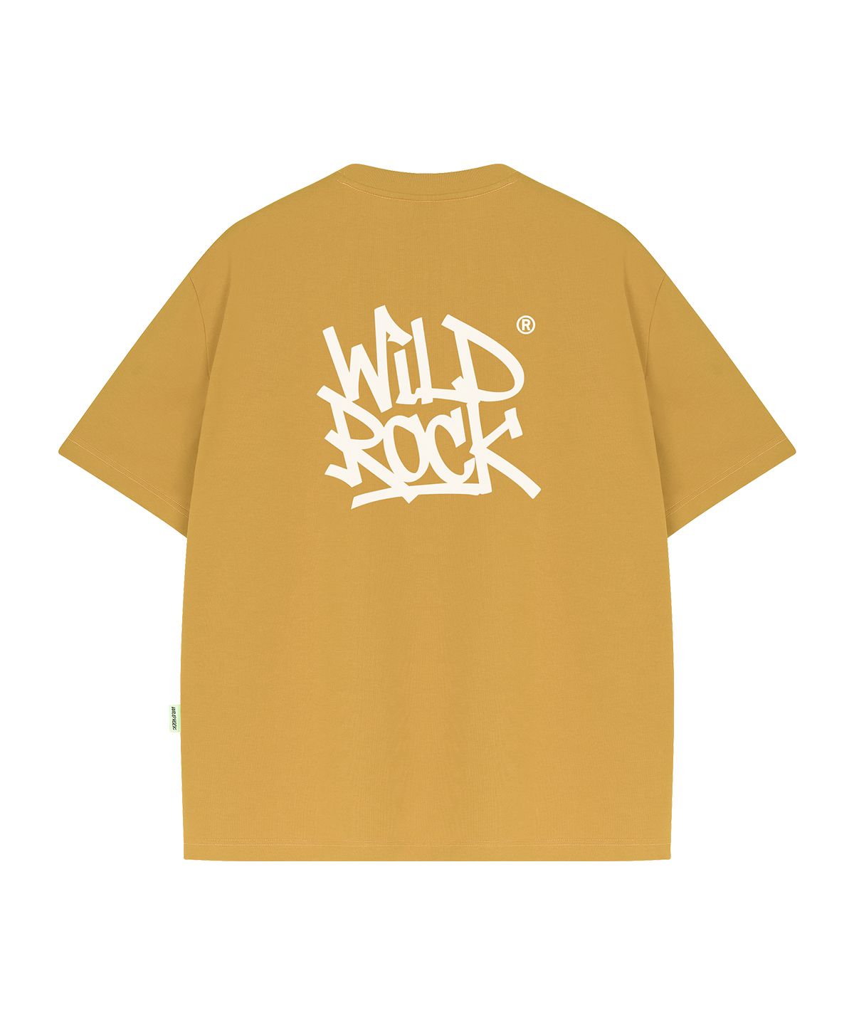 와일드락(WILDROCK) Tag Logo 쿨코튼 오버핏 반팔 티셔츠