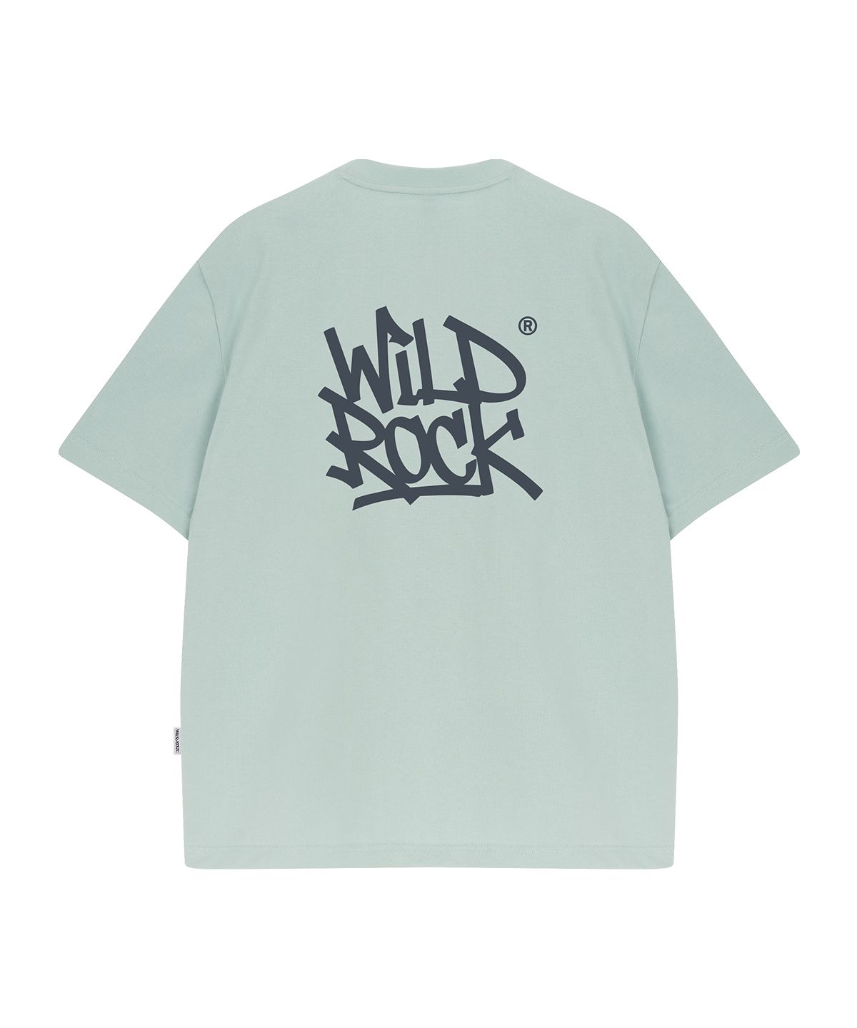 와일드락(WILDROCK) Tag Logo 쿨코튼 오버핏 반팔 티셔츠