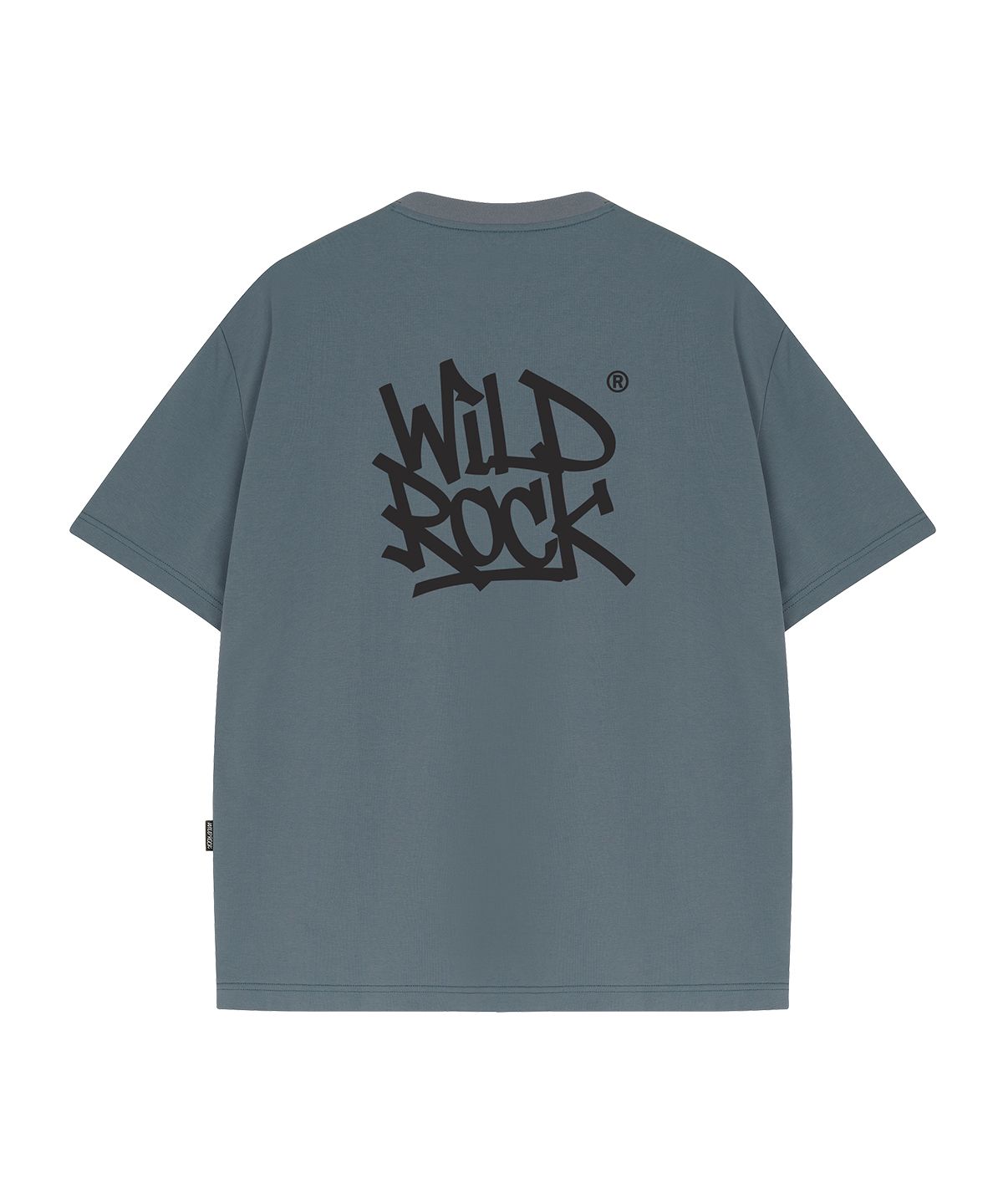 와일드락(WILDROCK) Tag Logo 쿨코튼 오버핏 반팔 티셔츠