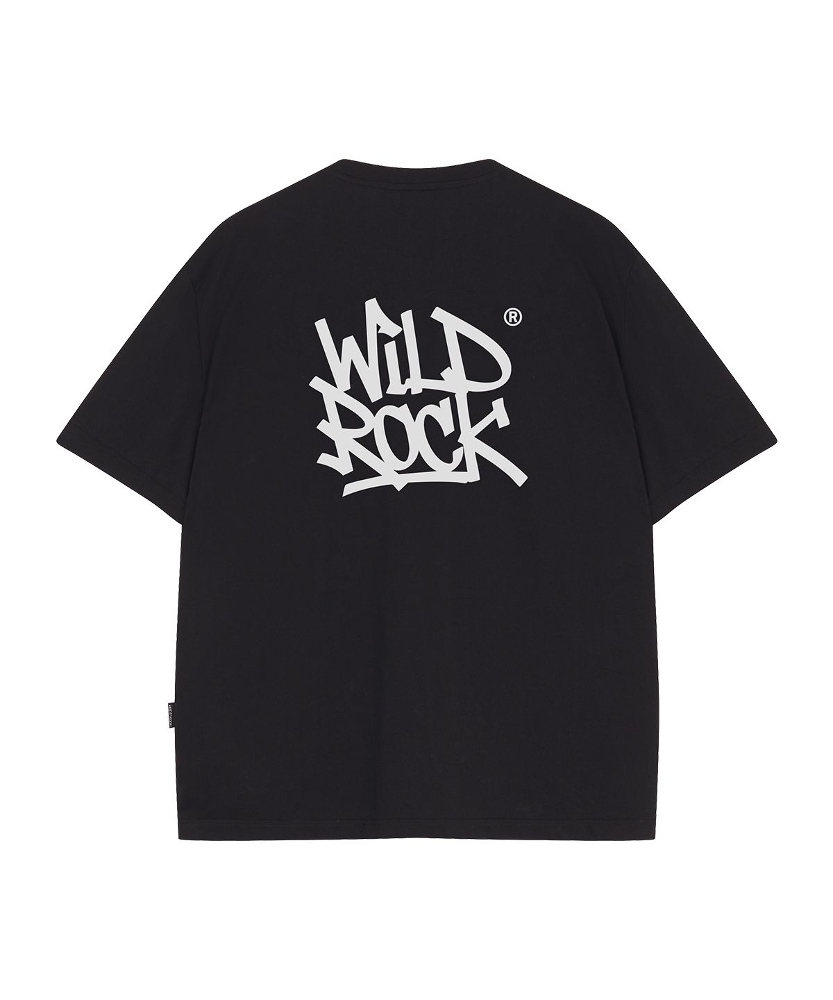 와일드락(WILDROCK) Tag Logo 쿨코튼 오버핏 반팔 티셔츠