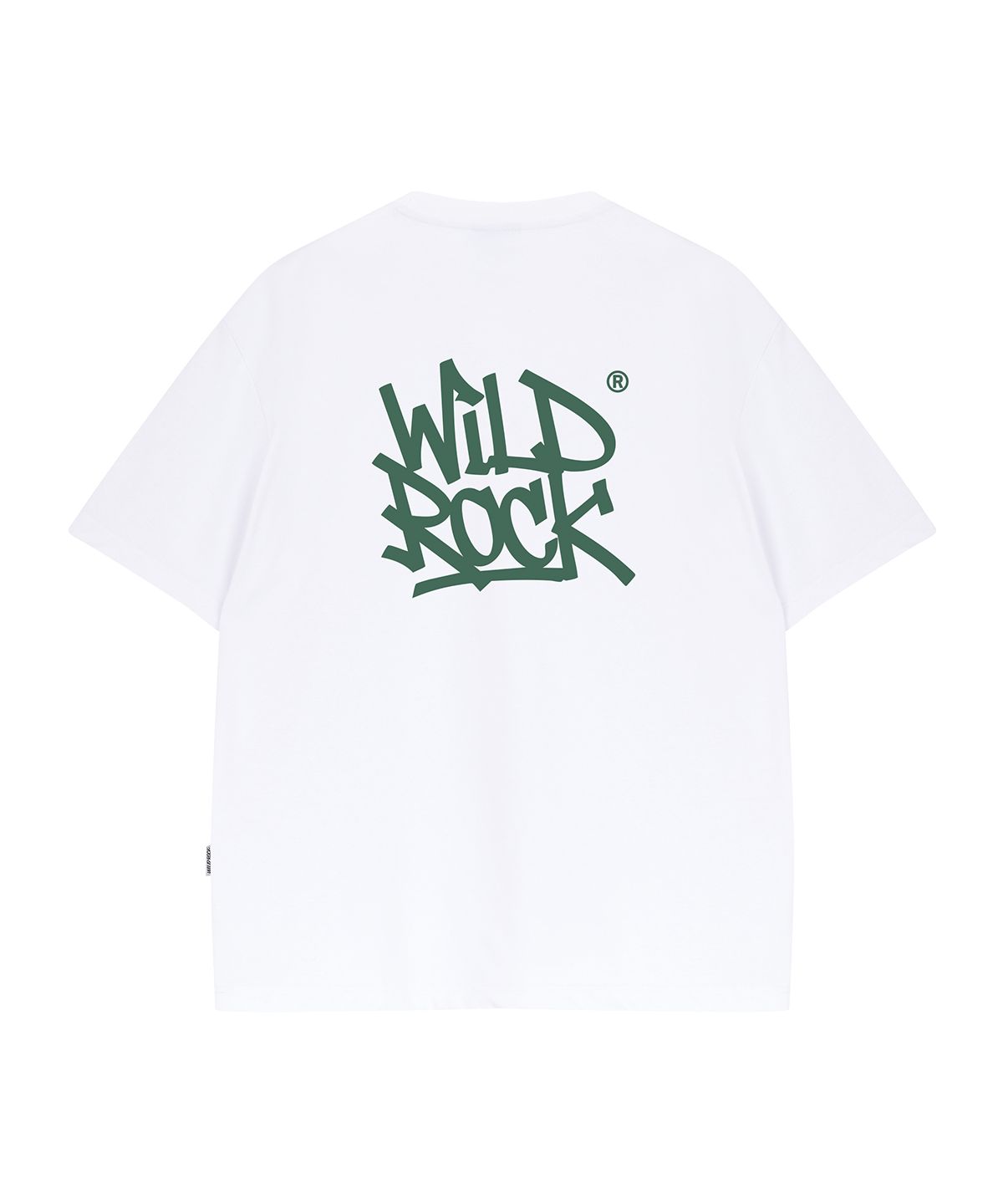와일드락(WILDROCK) Tag Logo 쿨코튼 오버핏 반팔 티셔츠