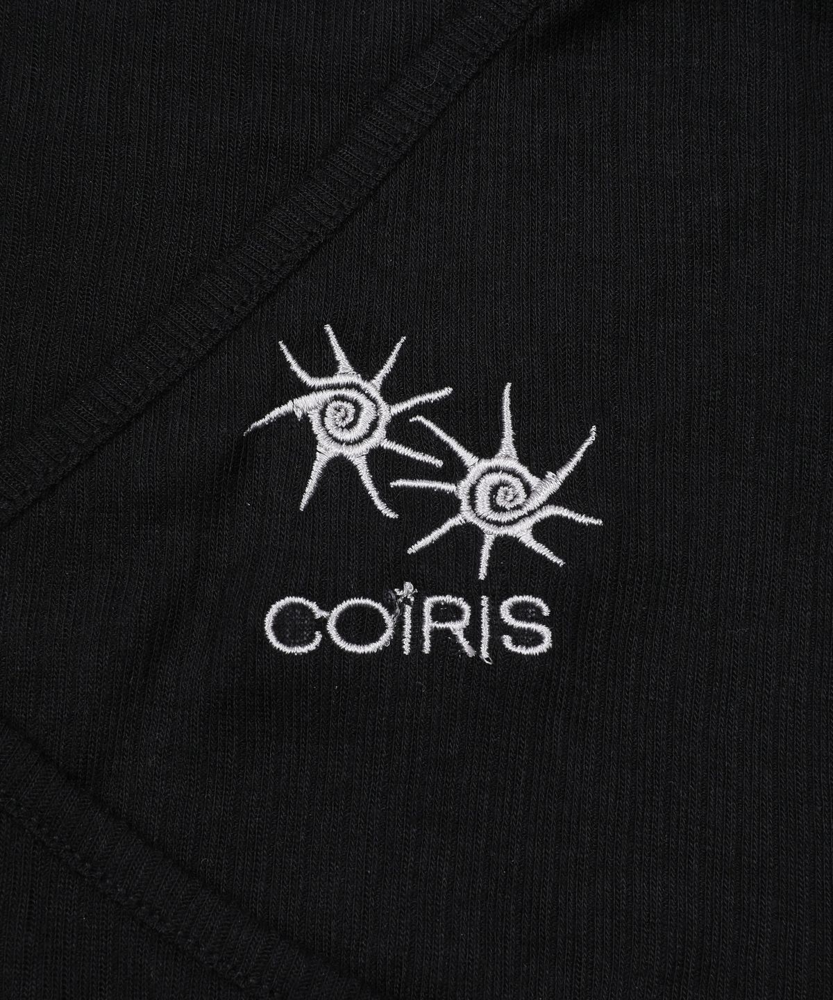 코이리스(COIRIS) 리아르 레이어드 스트랩 홀터넥 롱 슬리브 티 (3컬러)