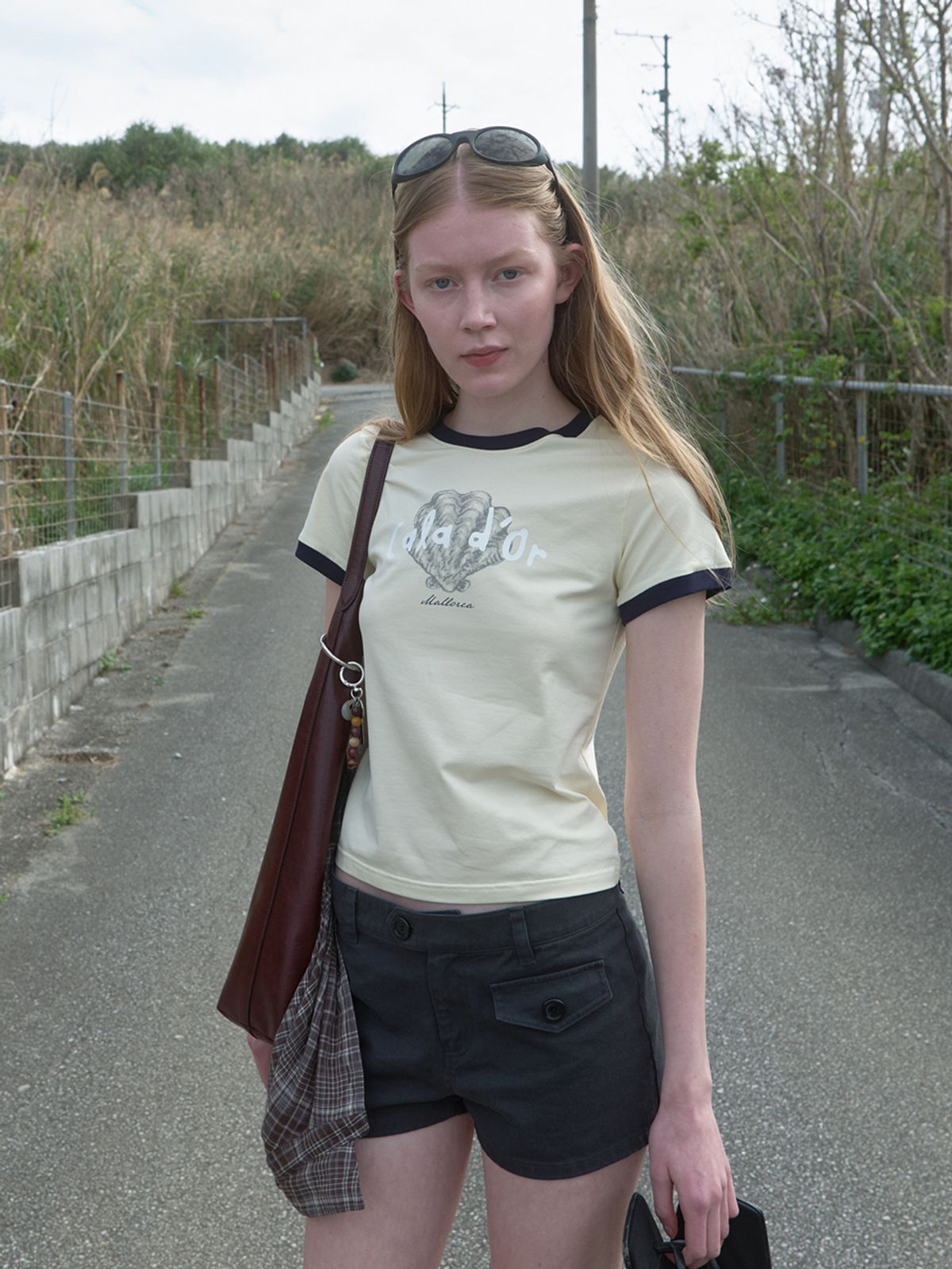 기준(KIJUN) Pocketed Mini Shorts Charcoal