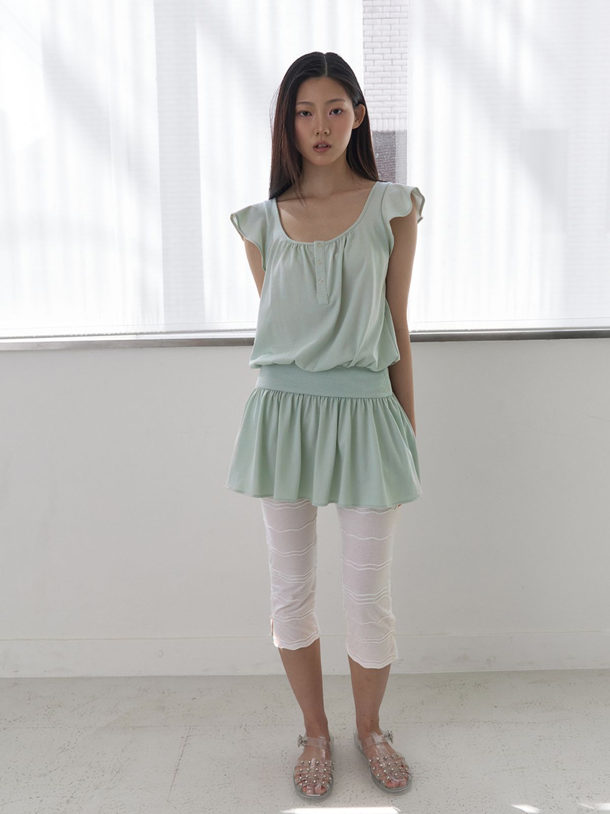 어펙션(AFFECTION) Clover Dress (Mint)