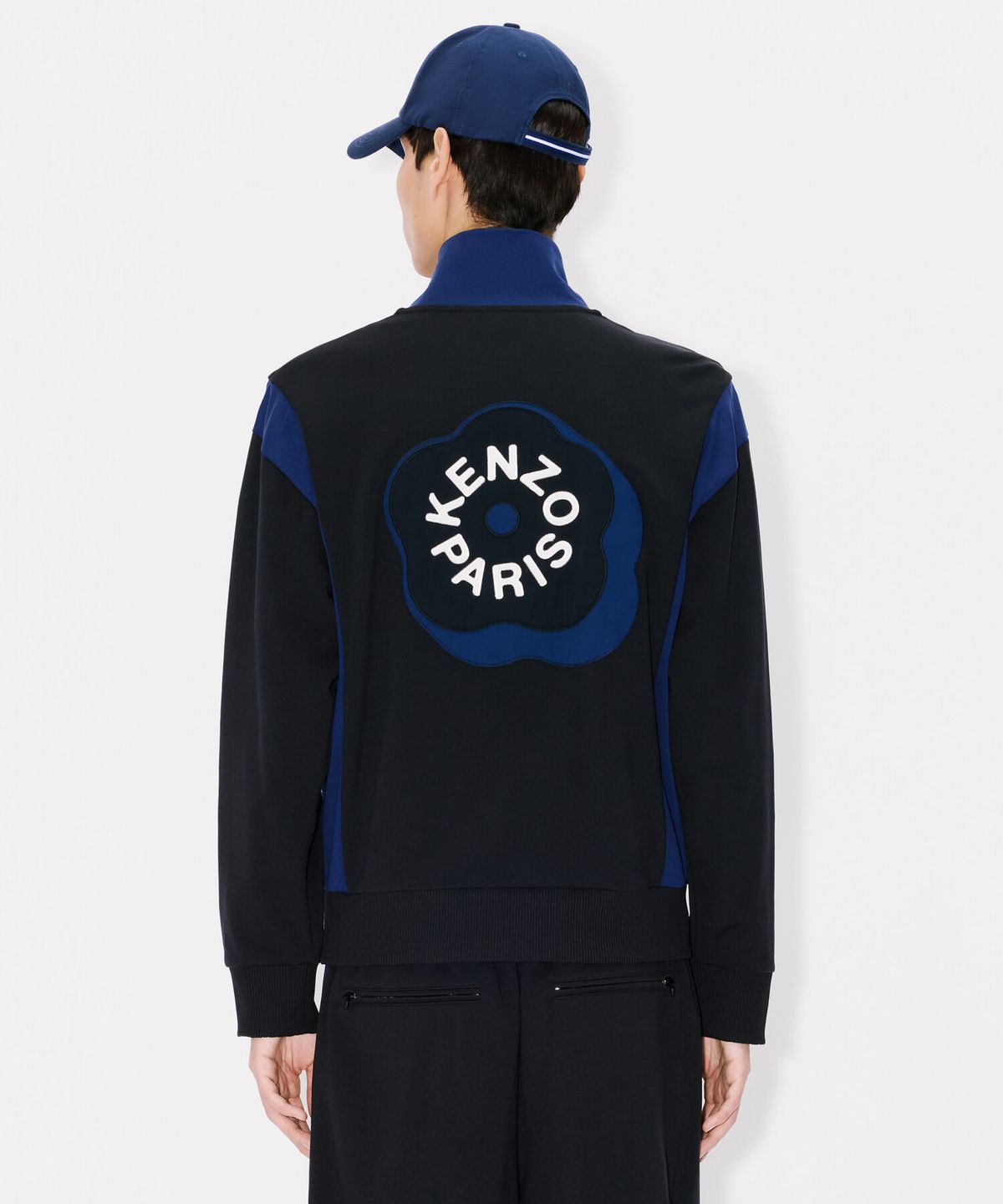 겐조(KENZO) 남성 보케 플라워 2.0 자수 트랙 자켓_K265AMU501BKX
