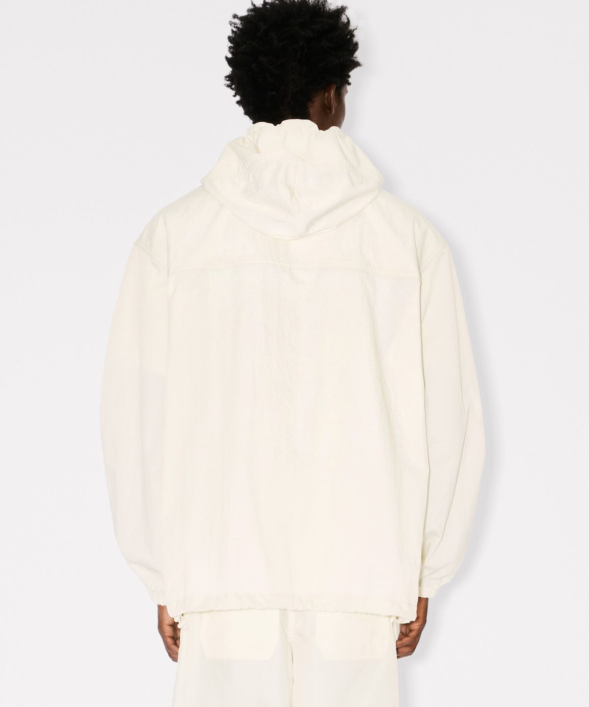 겐조(KENZO) 남성 보케 플라워 2.0 아이보리 숏 윈드브레이커_K265AMU503IVX